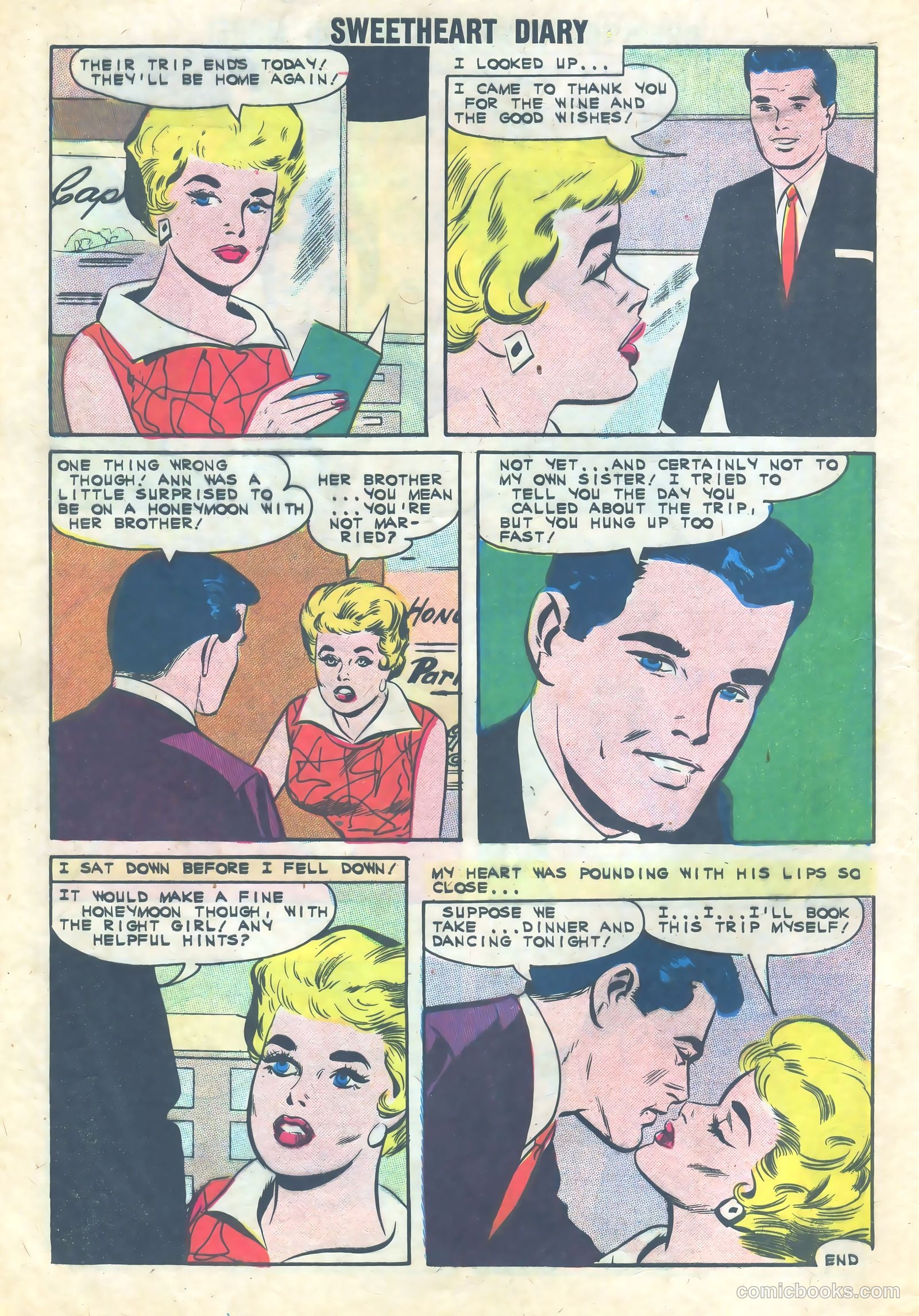 Sweetheart Diary #62 — page 8 of 36