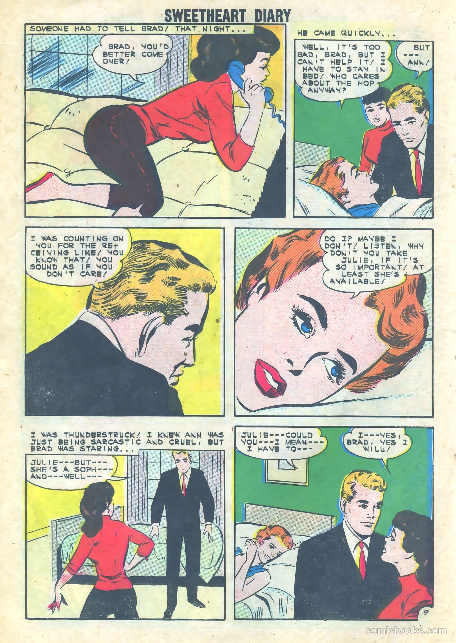 Sweetheart Diary #62 — page 18 of 36