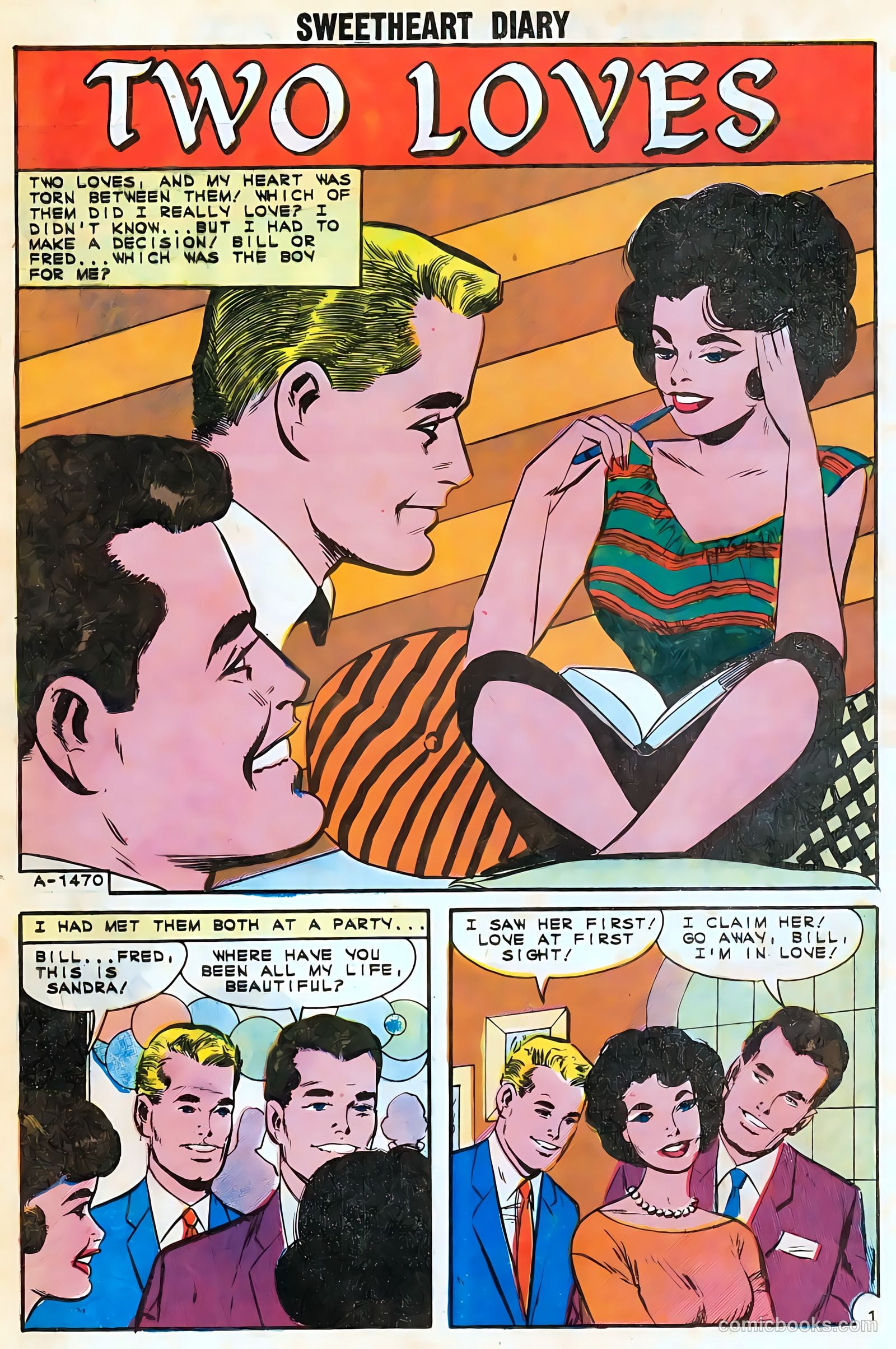 Sweetheart Diary #65 — page 12 of 36