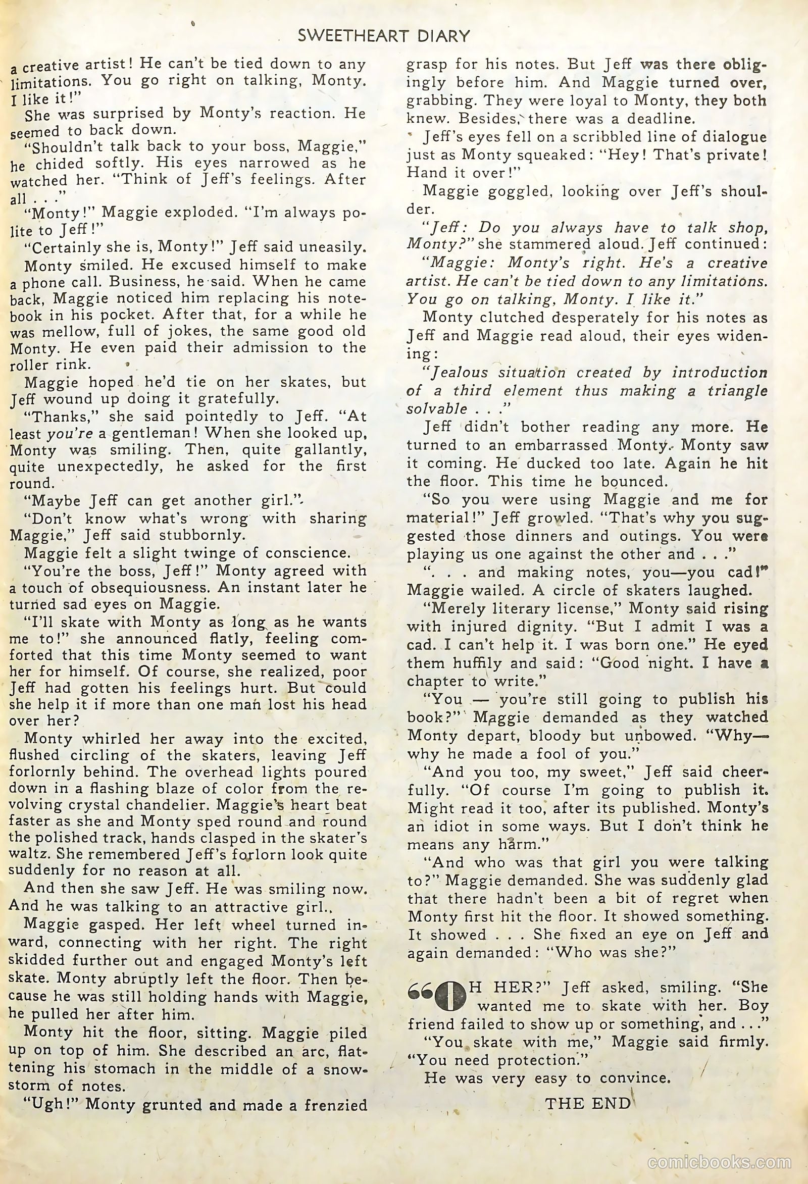Sweetheart Diary #7 — page 25 of 36
