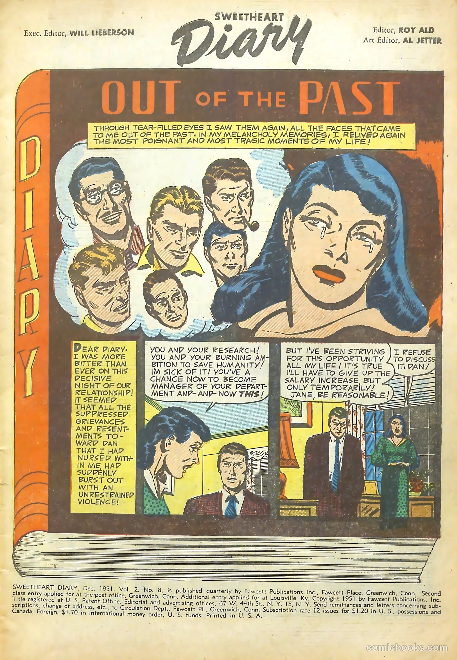 Sweetheart Diary #8 — page 3 of 36