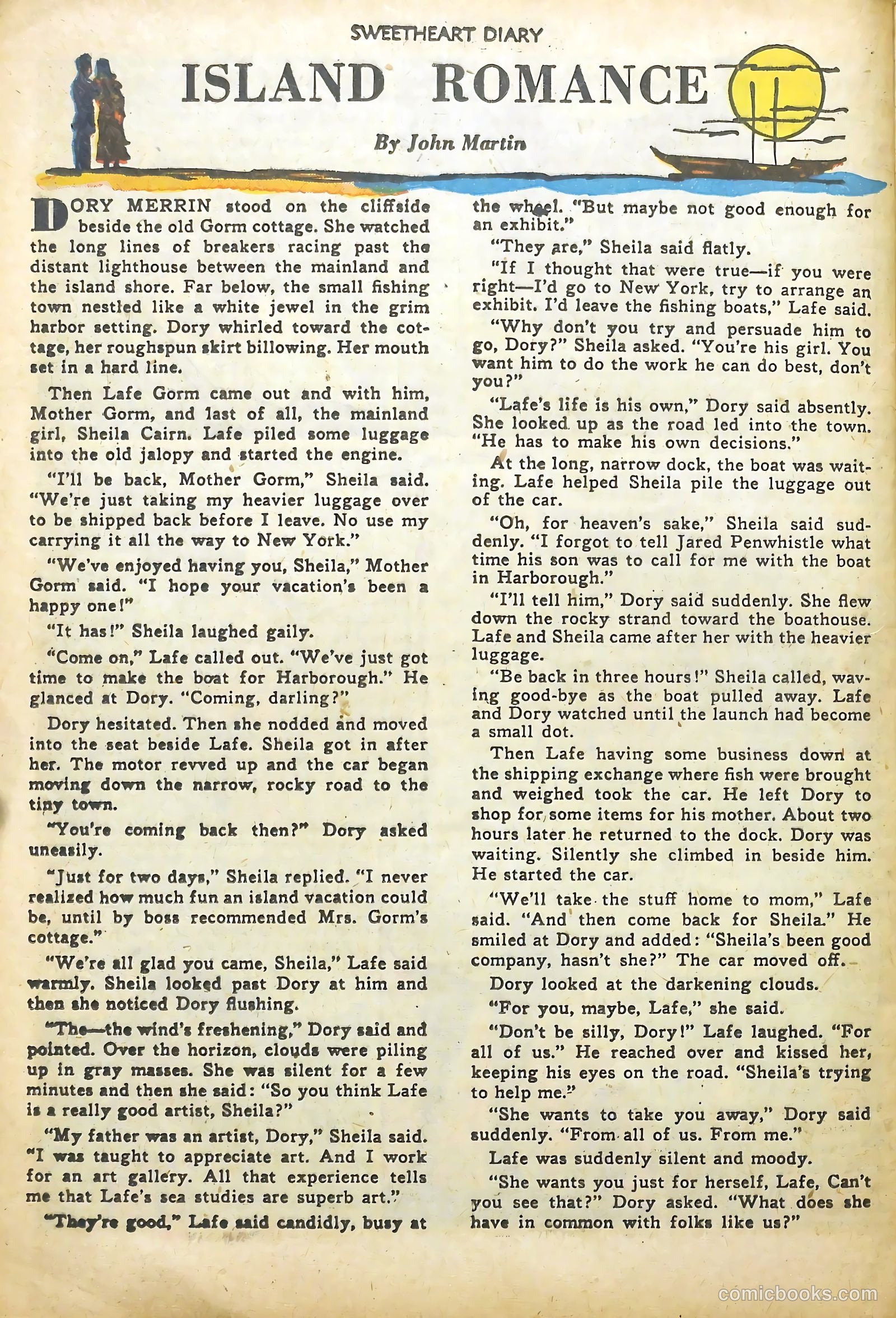 Sweetheart Diary #8 — page 24 of 36
