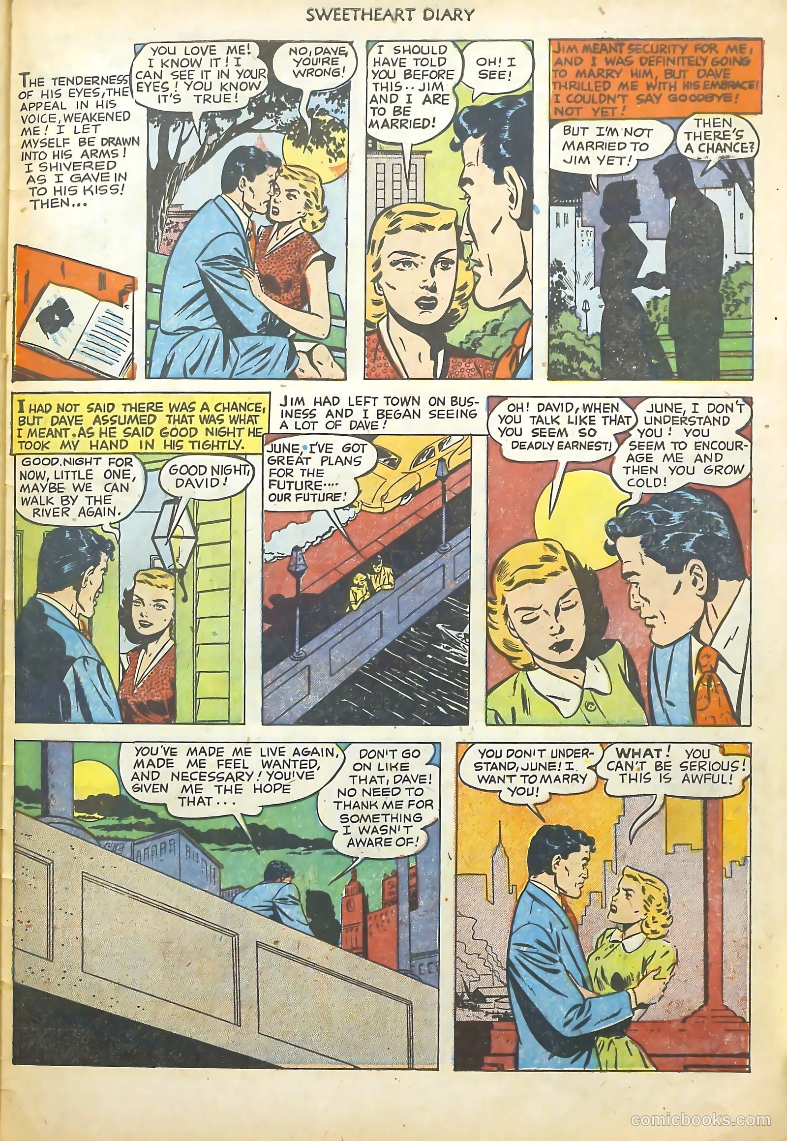 Sweetheart Diary #8 — page 31 of 36