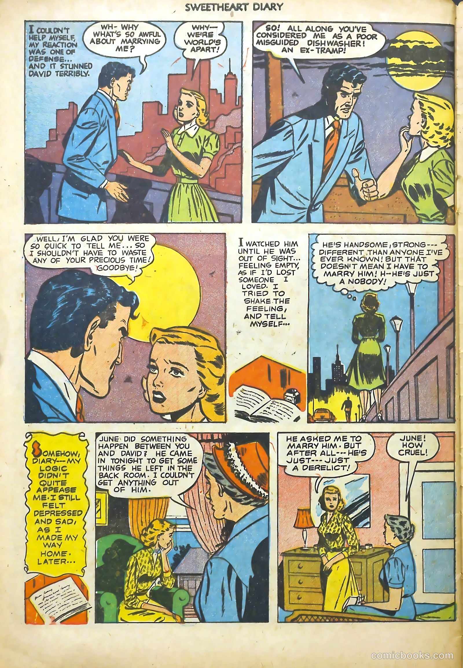 Sweetheart Diary #8 — page 32 of 36