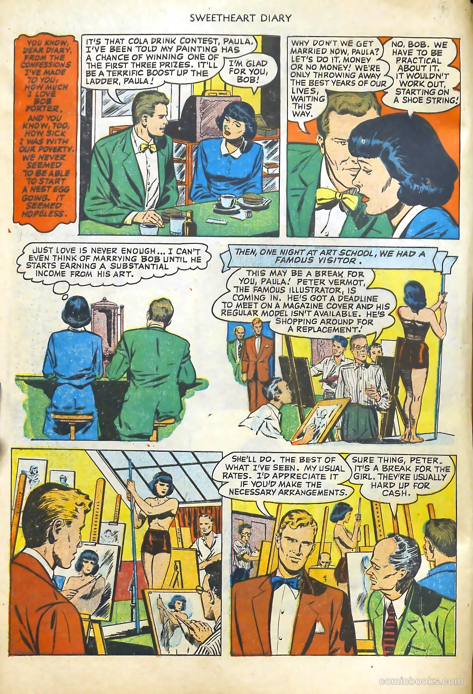 Sweetheart Diary #9 — page 4 of 36
