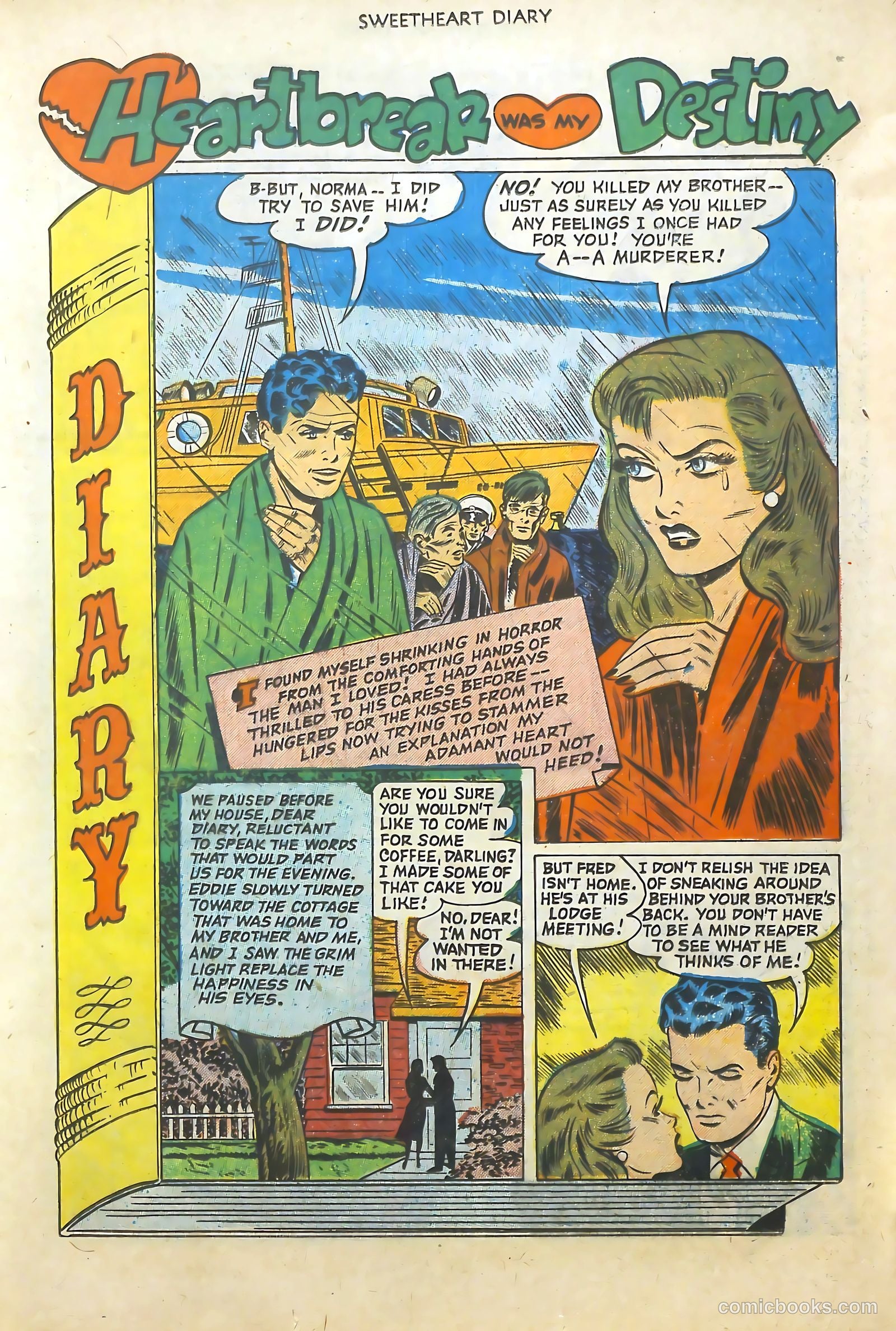 Sweetheart Diary #9 — page 17 of 36