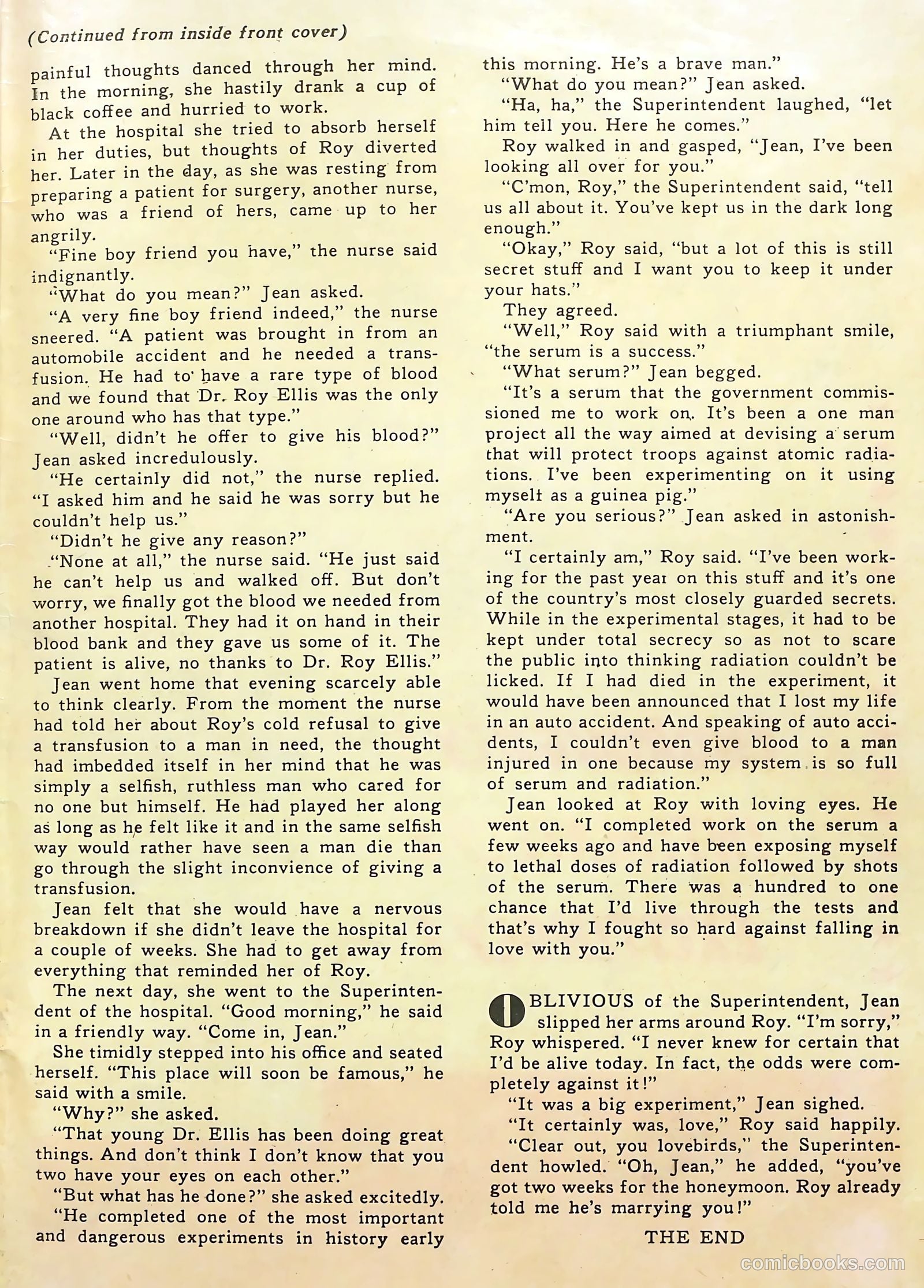 Sweethearts #120 — page 35 of 36