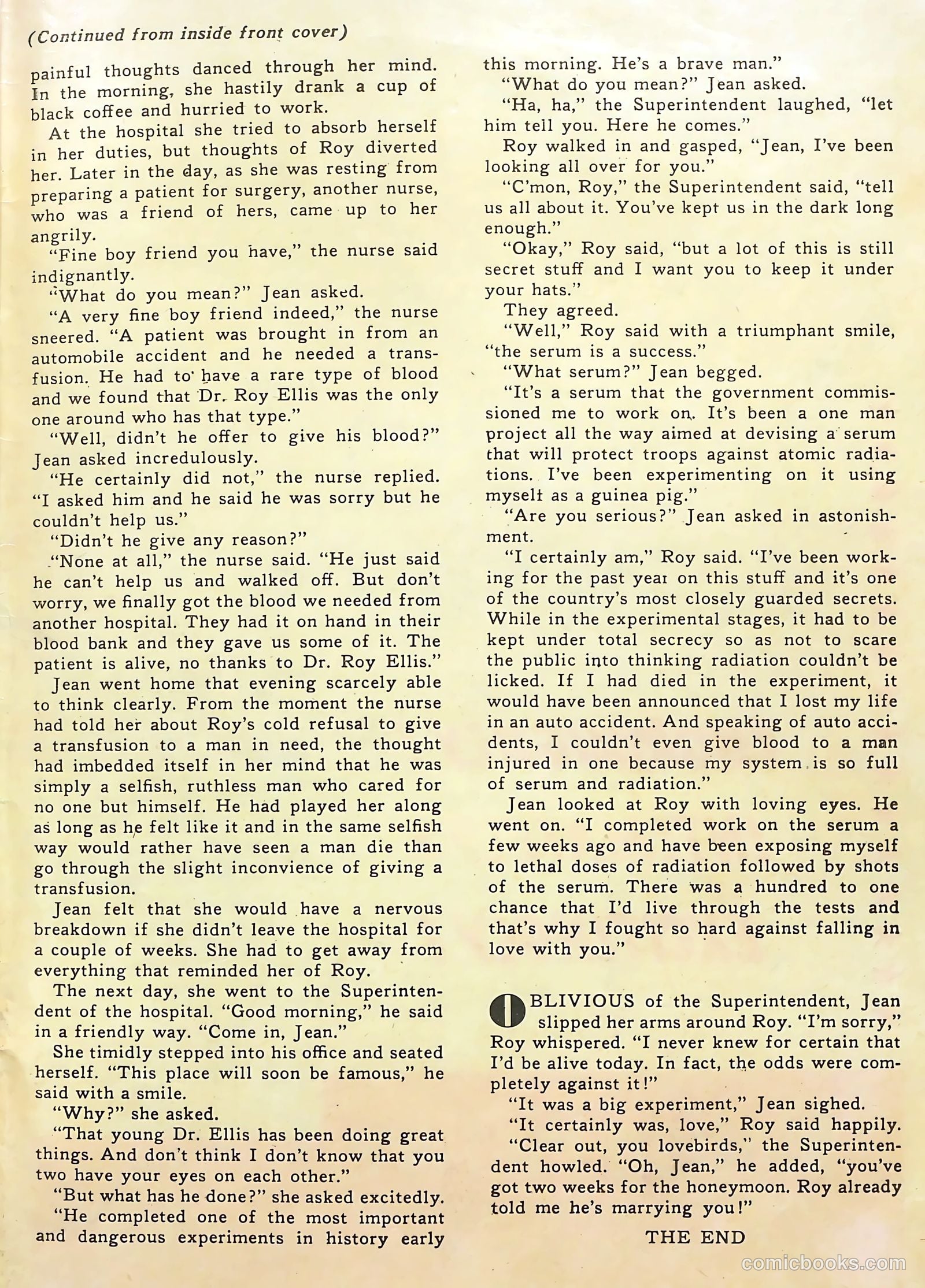 Sweethearts #120 — page 35 of 36