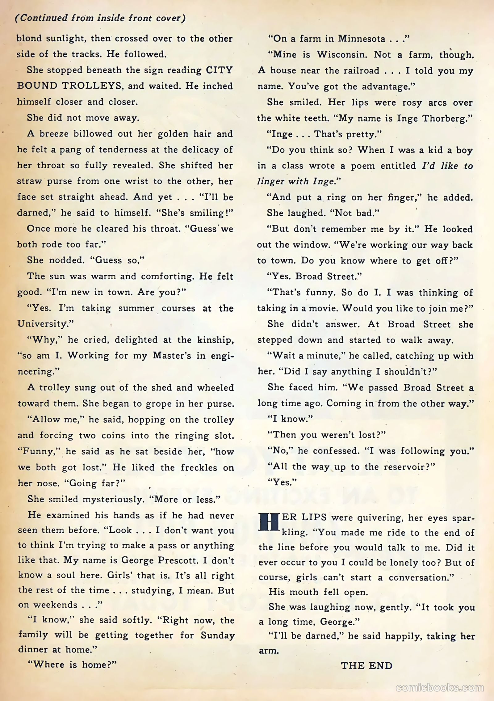 Sweethearts #121 — page 35 of 36