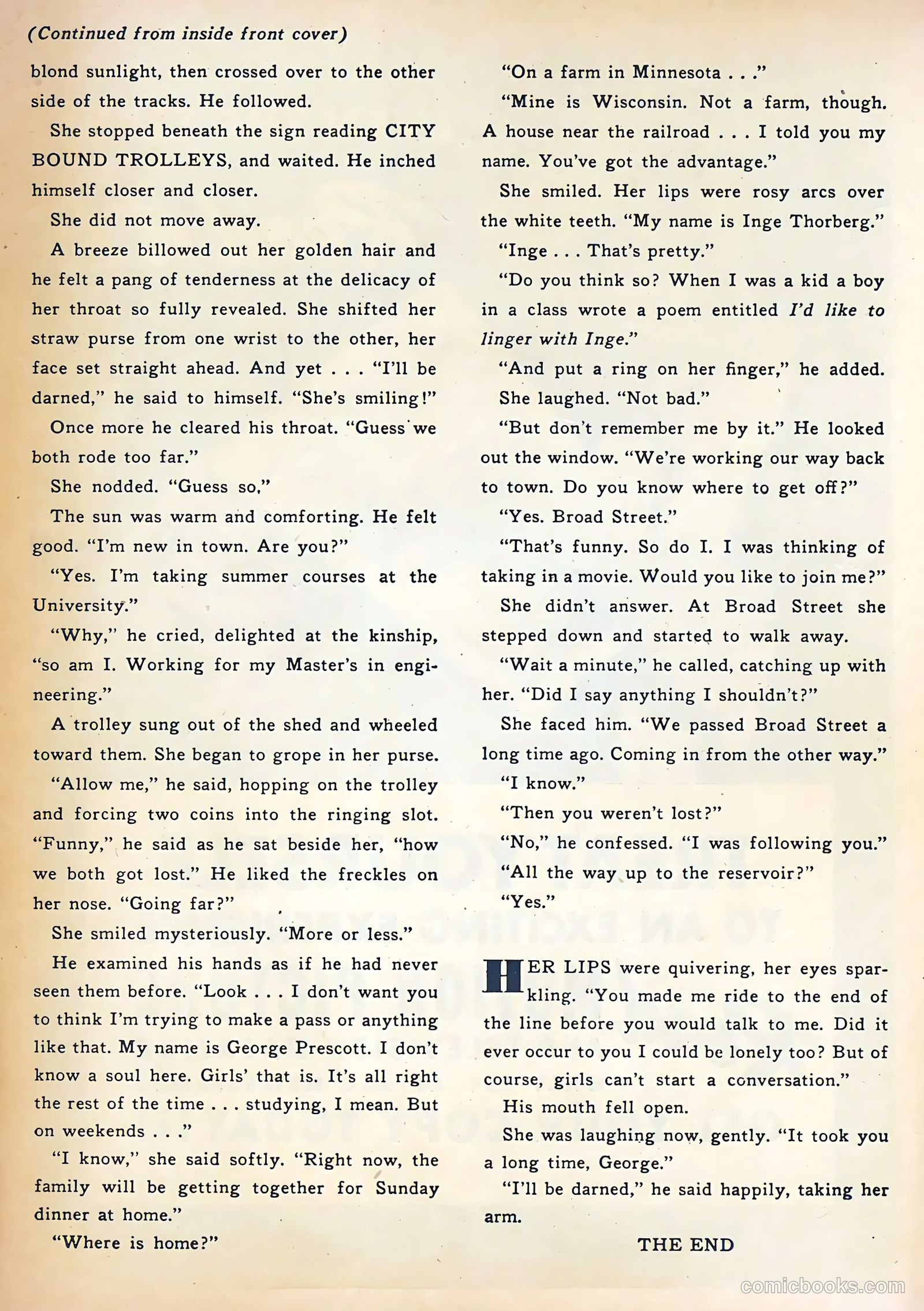 Sweethearts #121 — page 35 of 36
