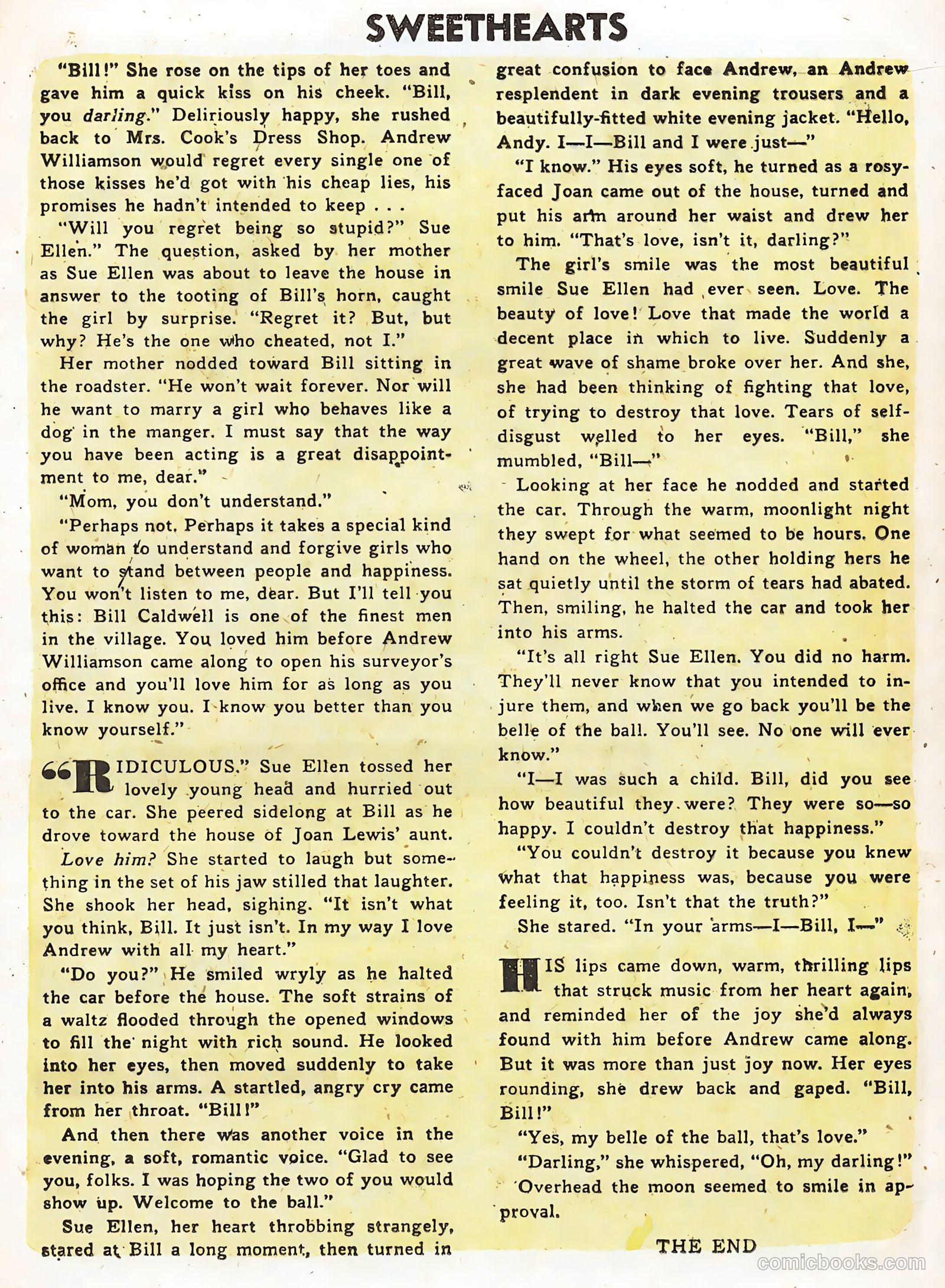 Sweethearts #32 — page 21 of 37