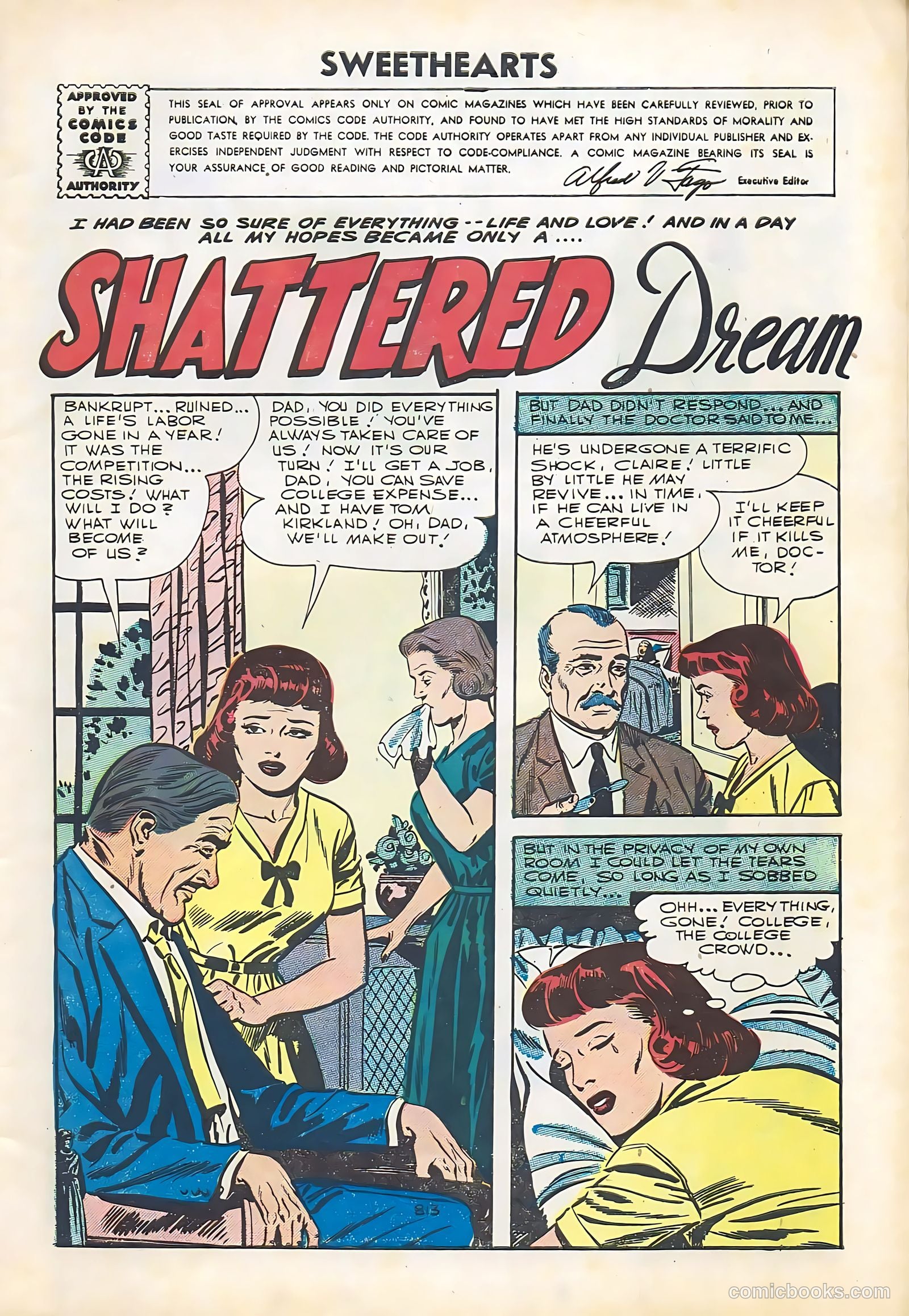 Sweethearts #36 — page 3 of 36
