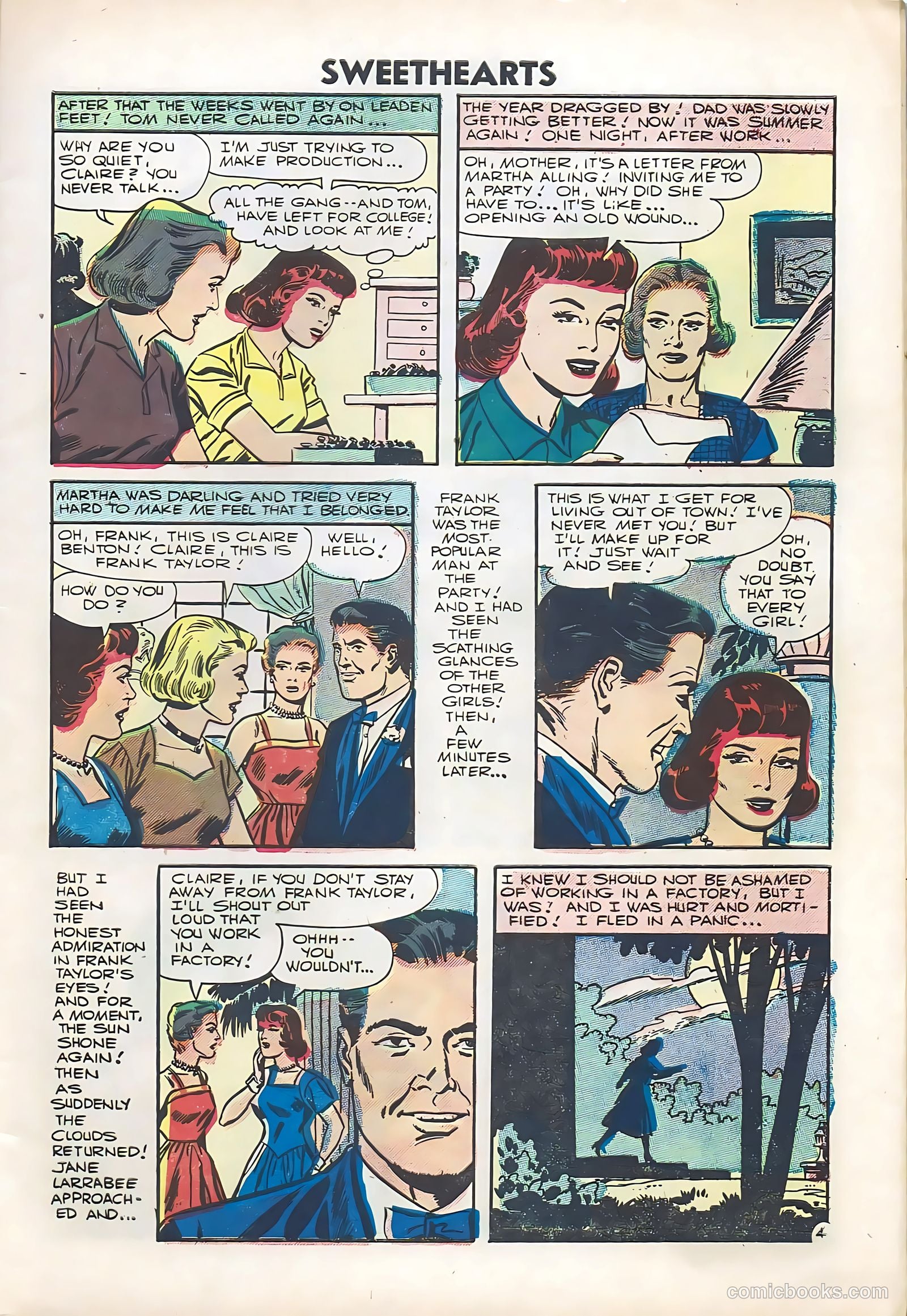 Sweethearts #36 — page 7 of 36