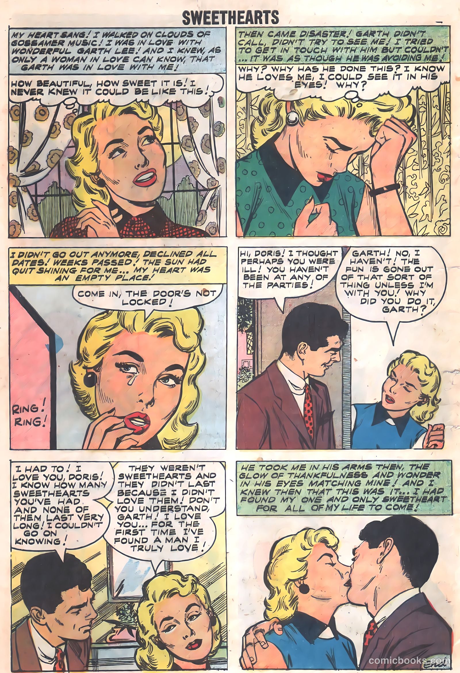 Sweethearts #44 — page 8 of 36