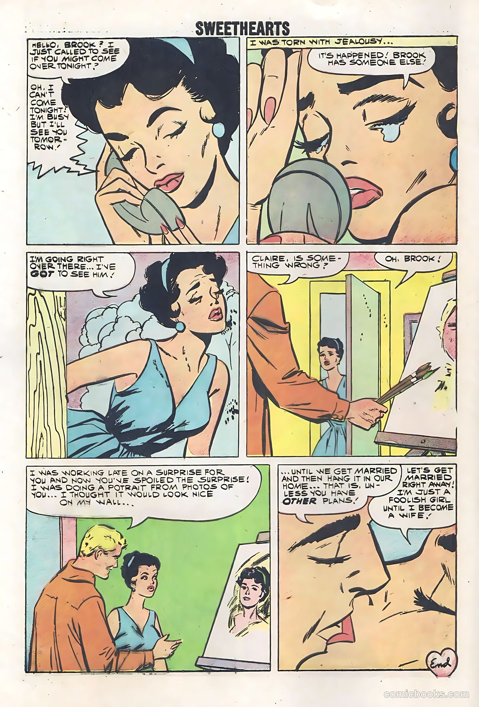 Sweethearts #46 — page 8 of 36