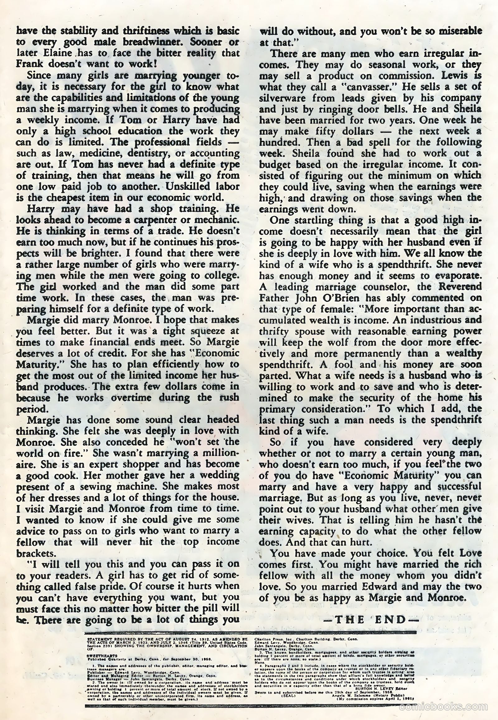 Sweethearts #48 — page 21 of 36