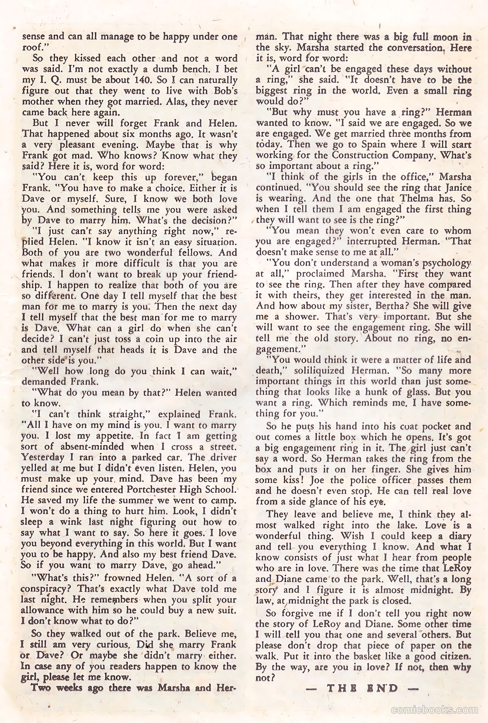 Sweethearts #55 — page 17 of 37