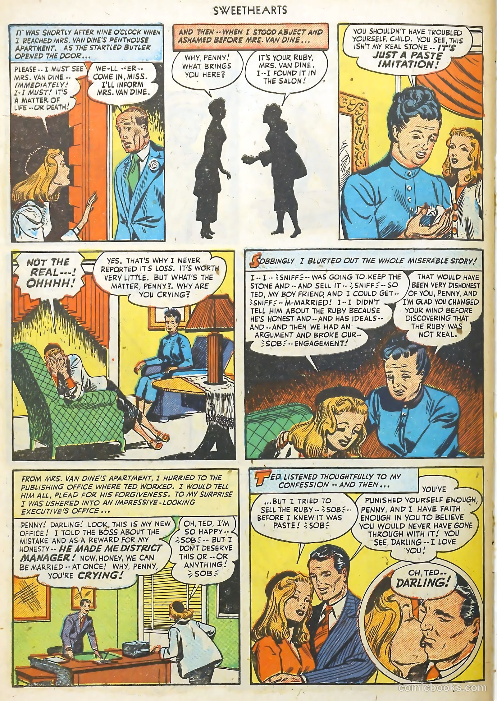 Sweethearts #74 — page 50 of 52