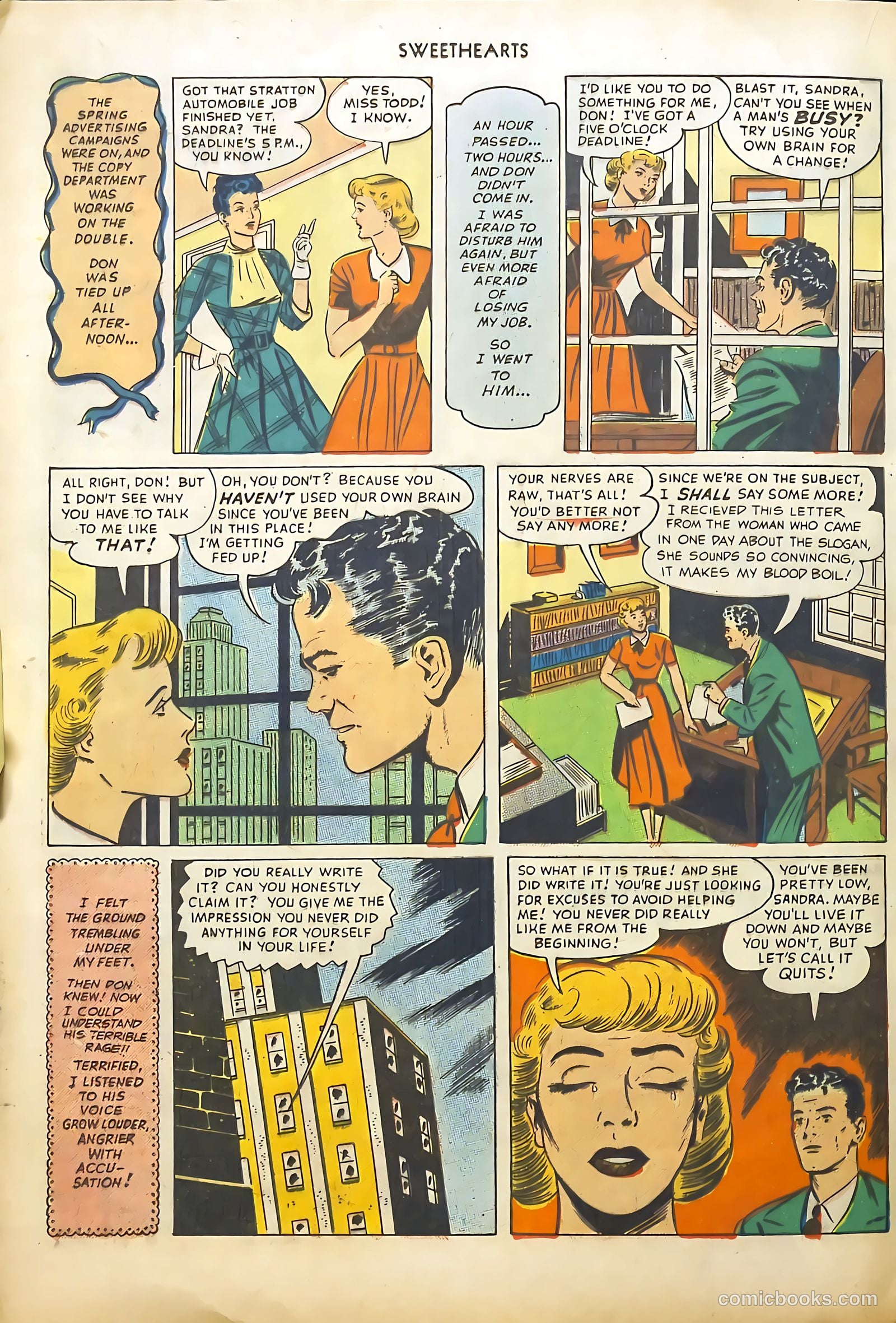 Sweethearts #78 — page 36 of 52