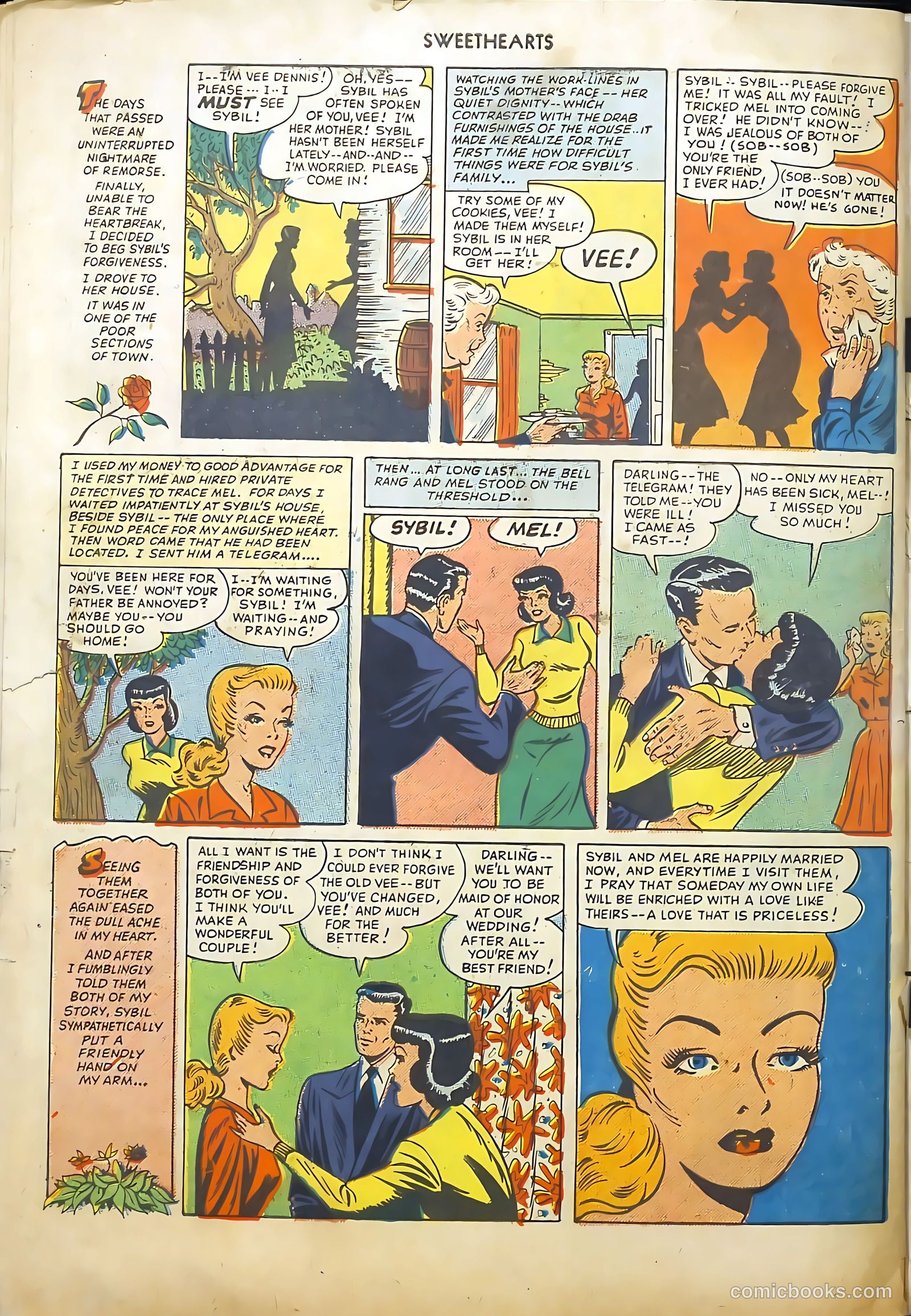 Sweethearts #78 — page 50 of 52
