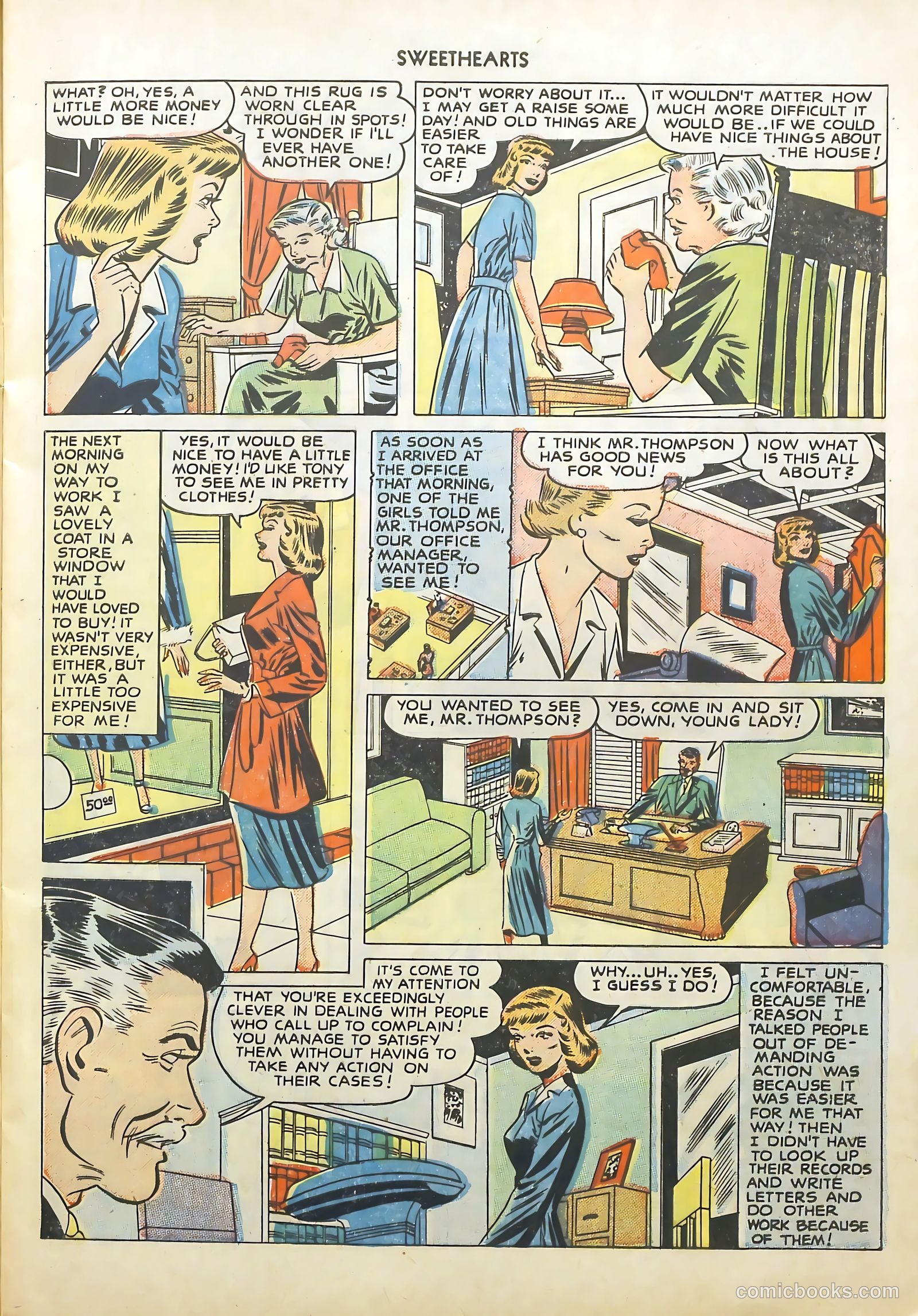 Sweethearts #82 — page 21 of 52