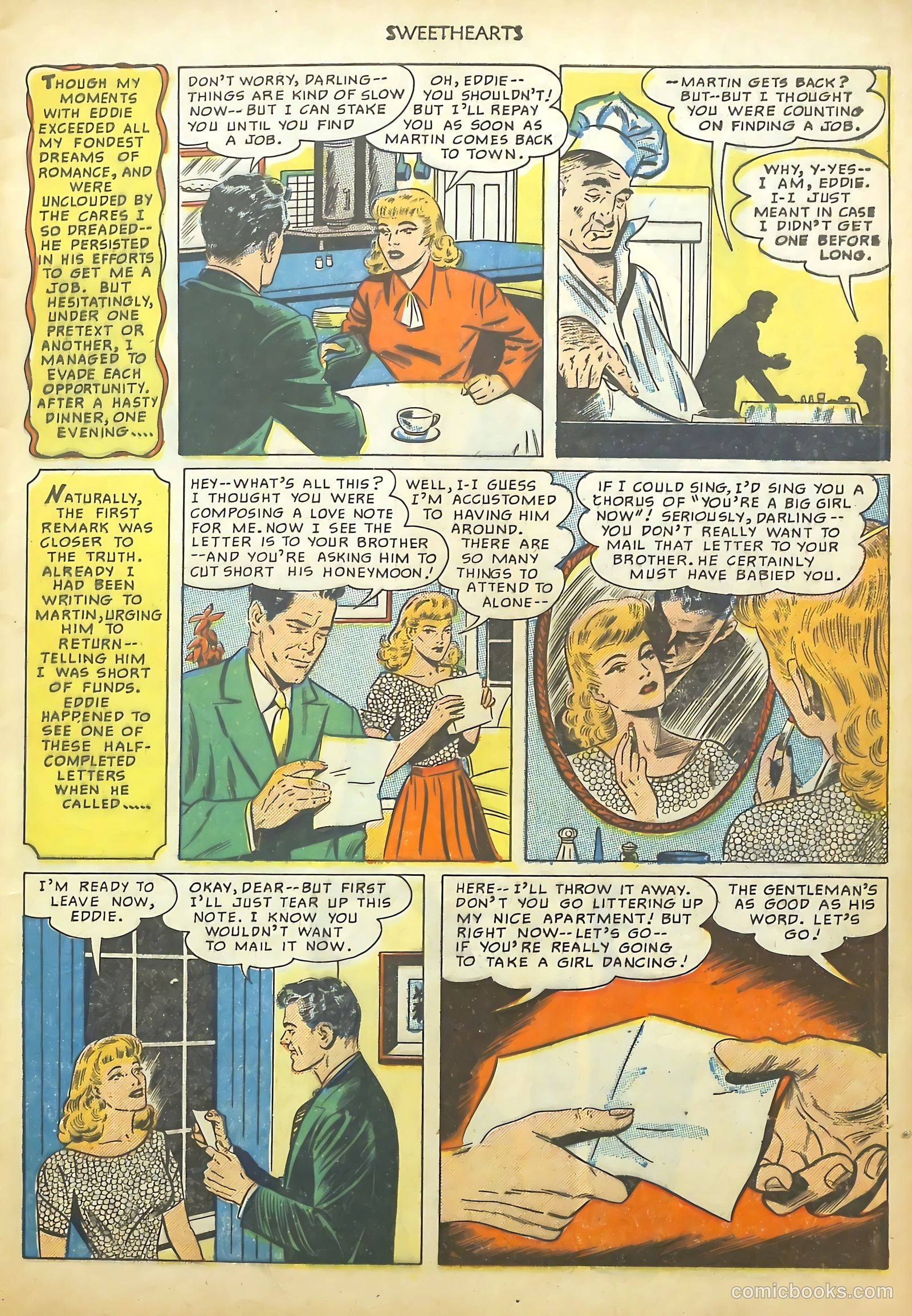 Sweethearts #84 — page 9 of 36