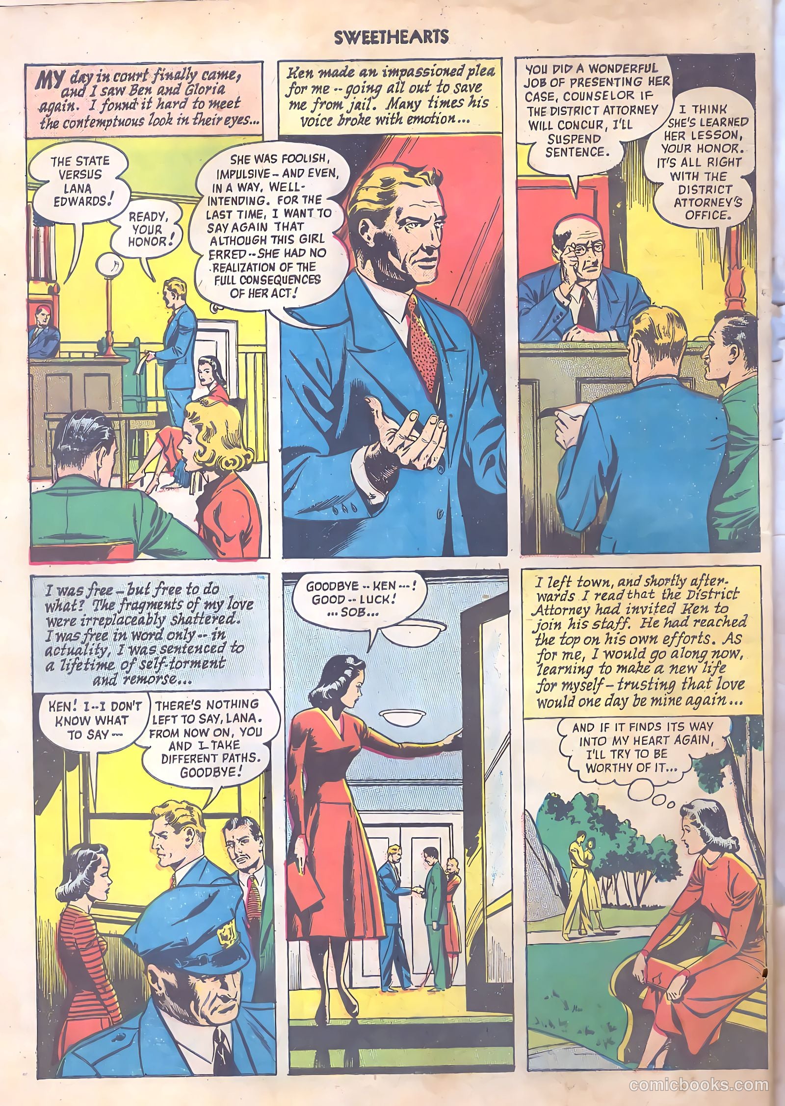 Sweethearts #85 — page 50 of 52