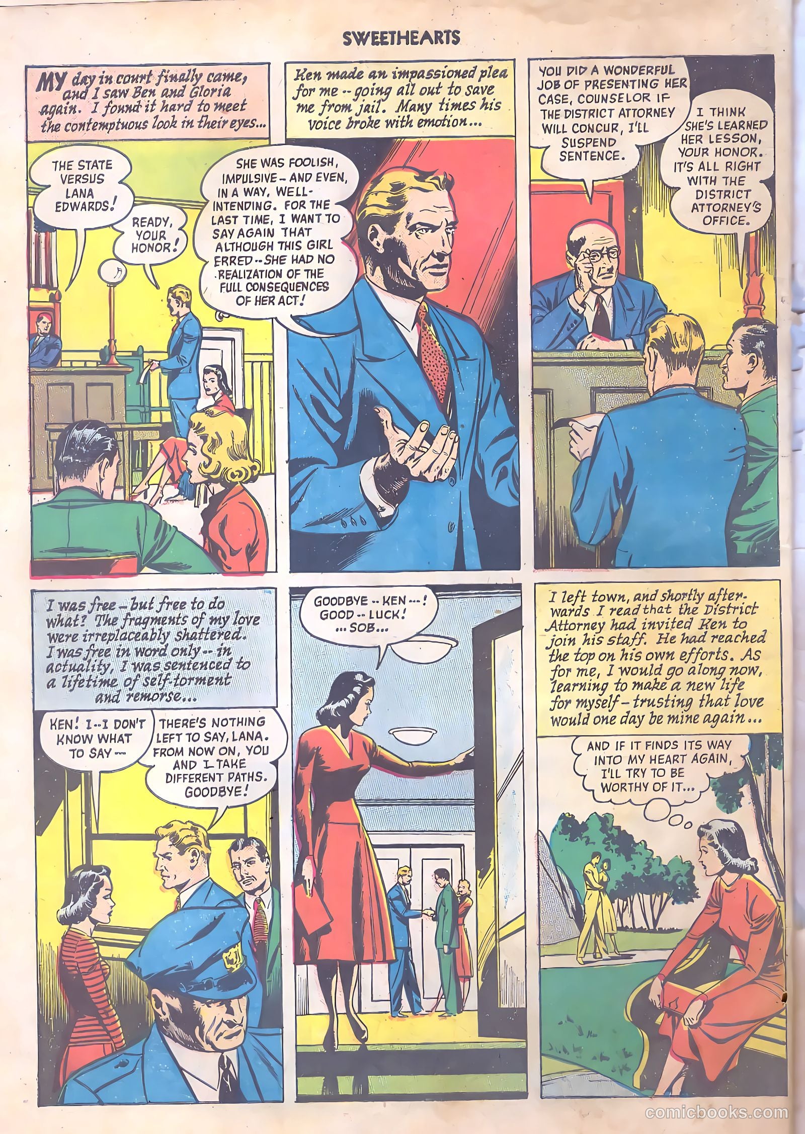 Sweethearts #85 — page 50 of 52