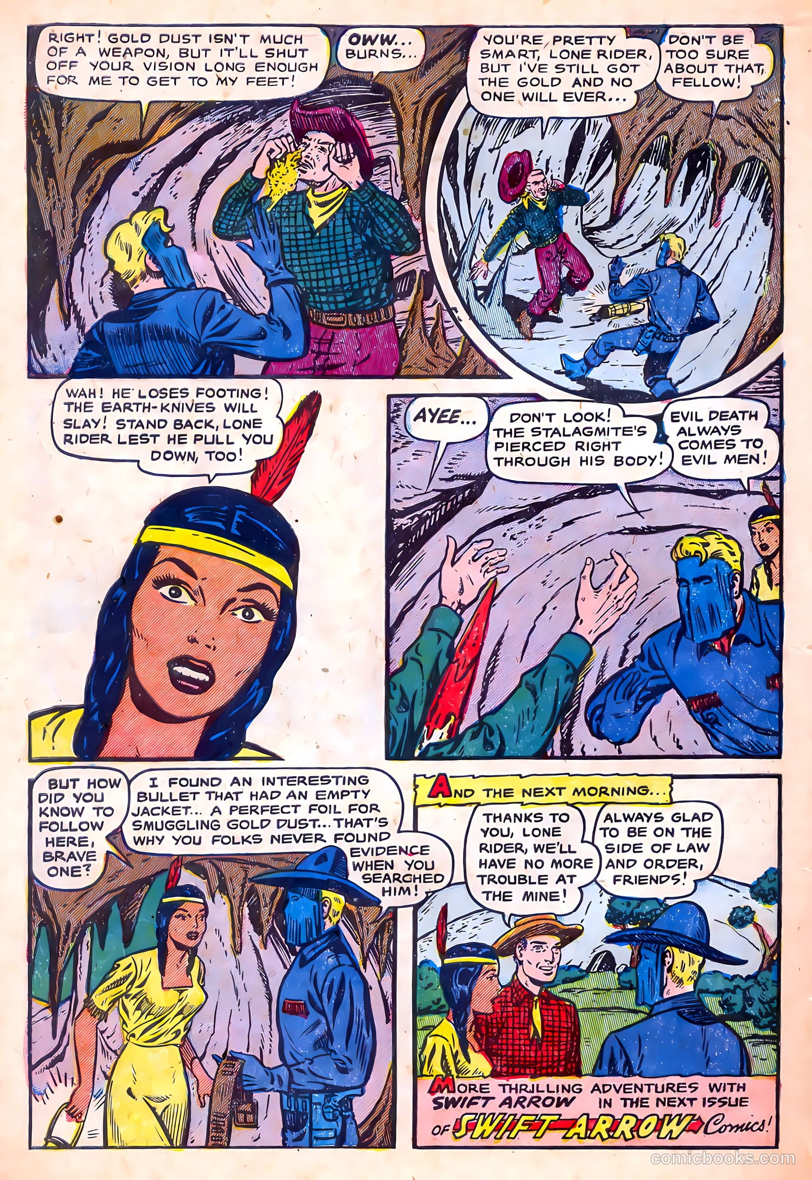 Swift Arrow #1 — page 32 of 36