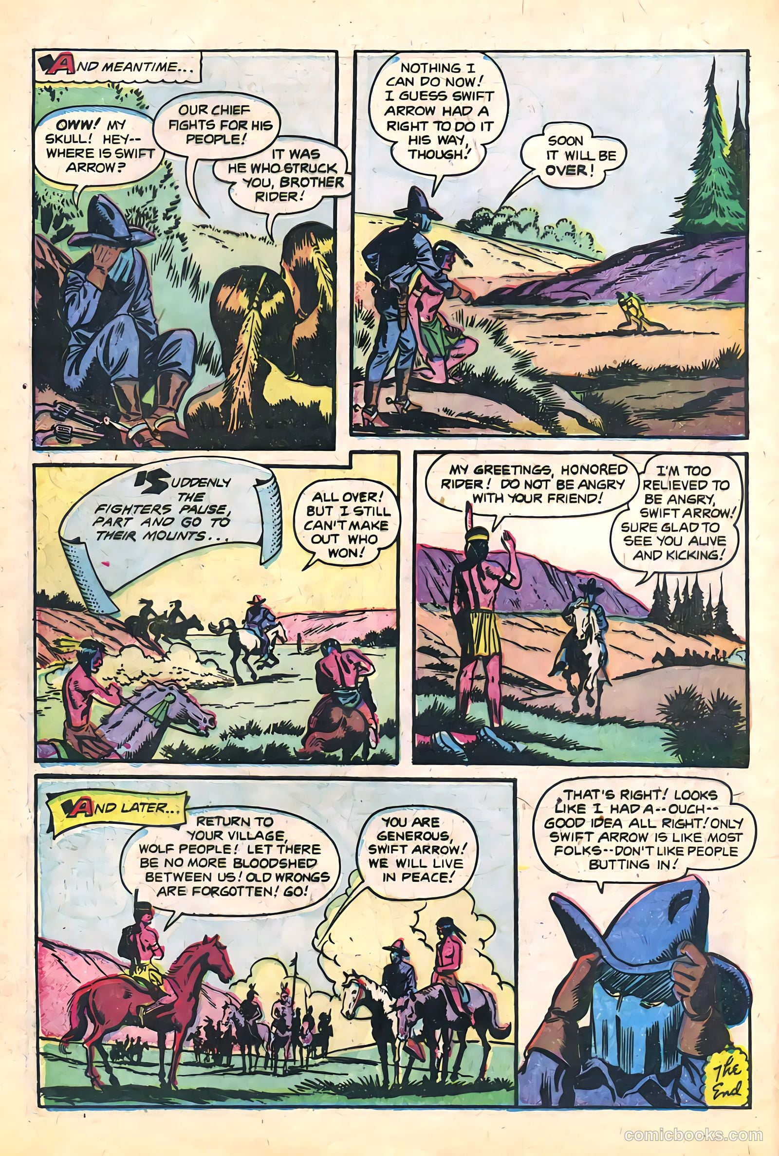 Swift Arrow #2 — page 34 of 36
