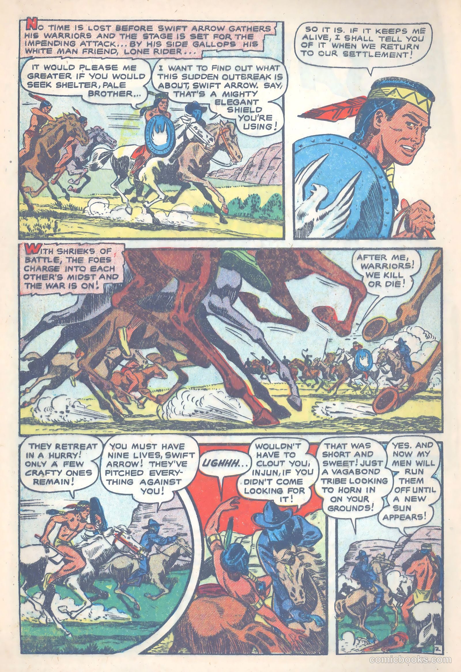 Swift Arrow #3 — page 6 of 35