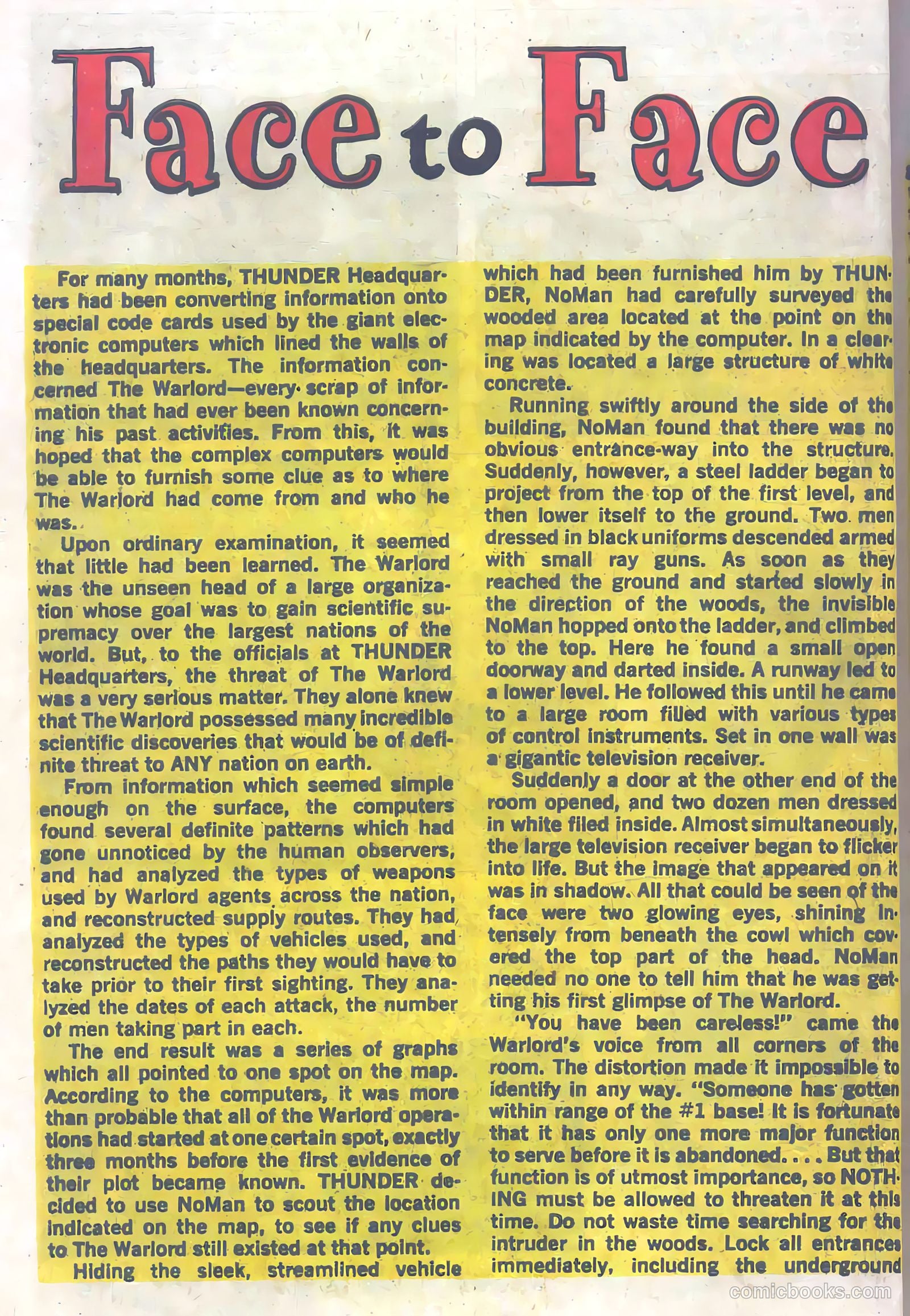 T.H.U.N.D.E.R. Agents #1 — page 30 of 68