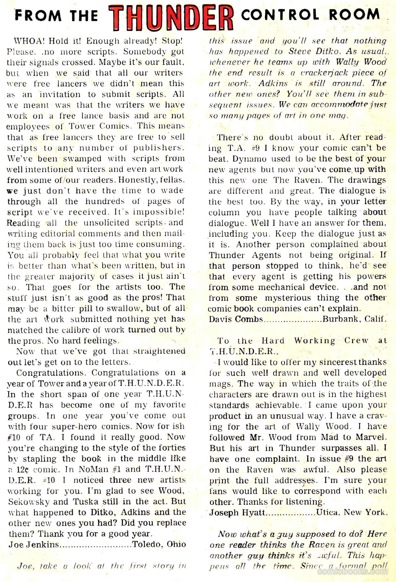 T.H.U.N.D.E.R. Agents #12 — page 42 of 68