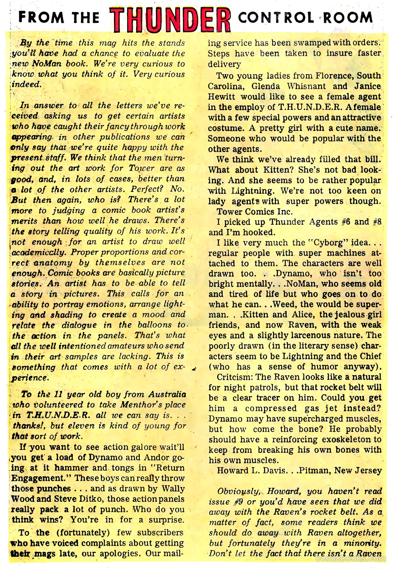 T.H.U.N.D.E.R. Agents #13 — page 40 of 68