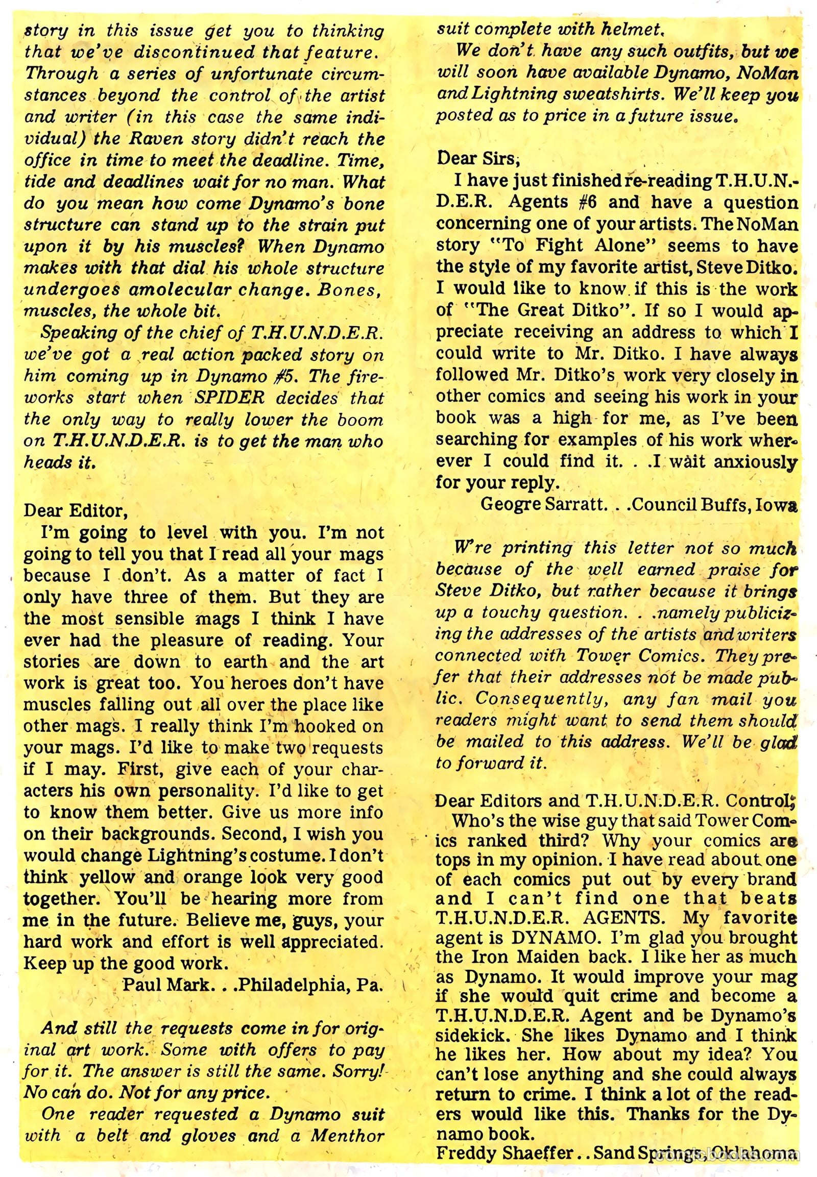 T.H.U.N.D.E.R. Agents #13 — page 41 of 68