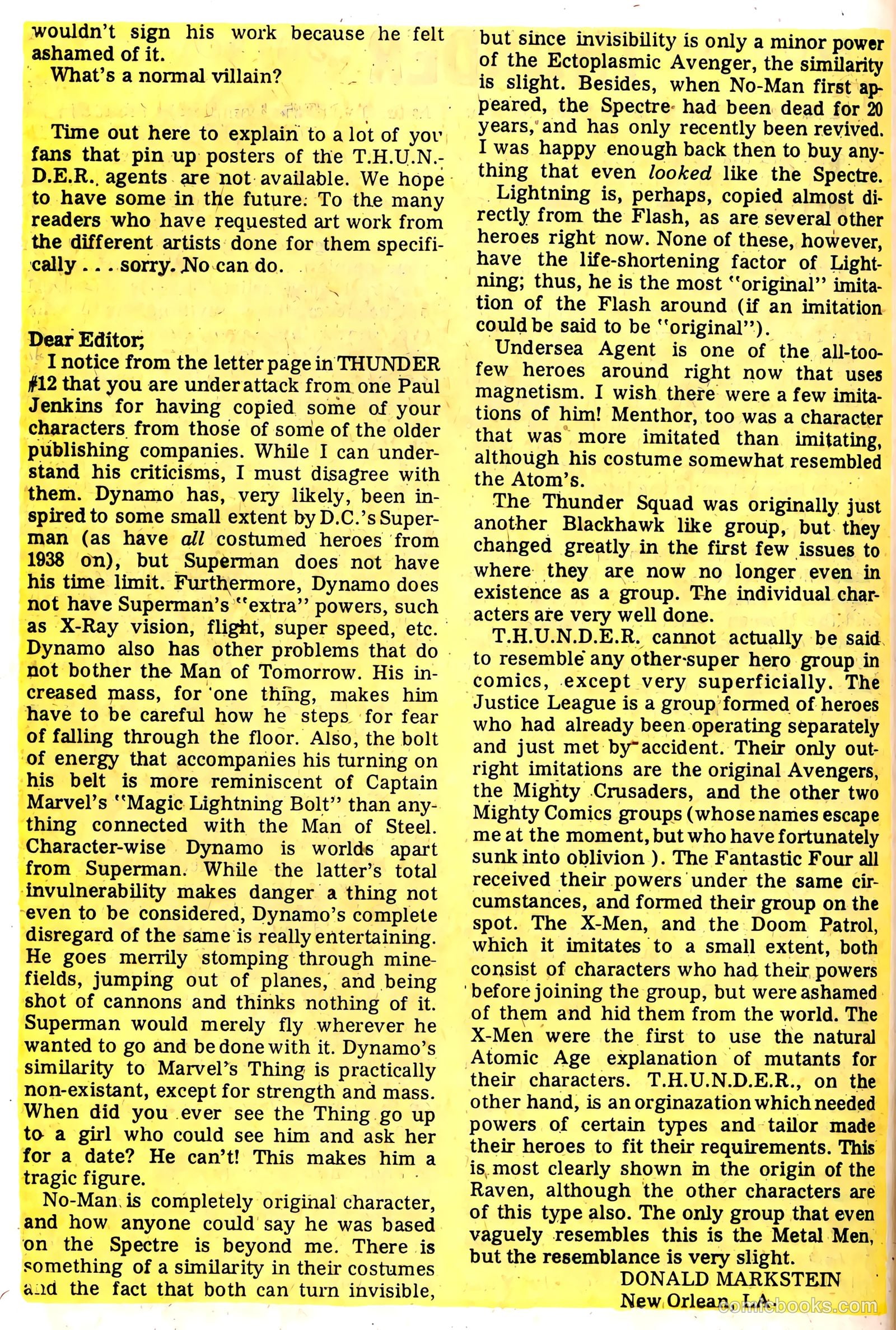 T.H.U.N.D.E.R. Agents #14 — page 40 of 68