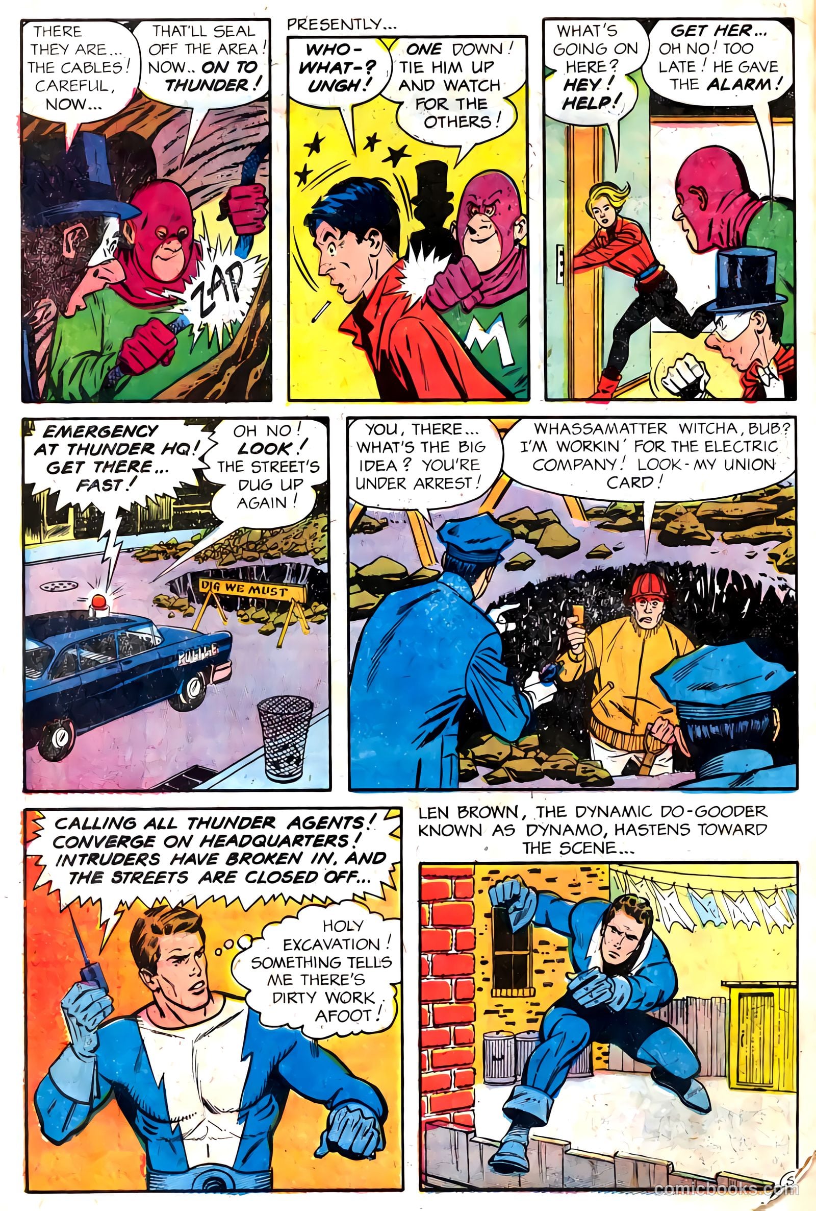 T.H.U.N.D.E.R. Agents #15 — page 60 of 68