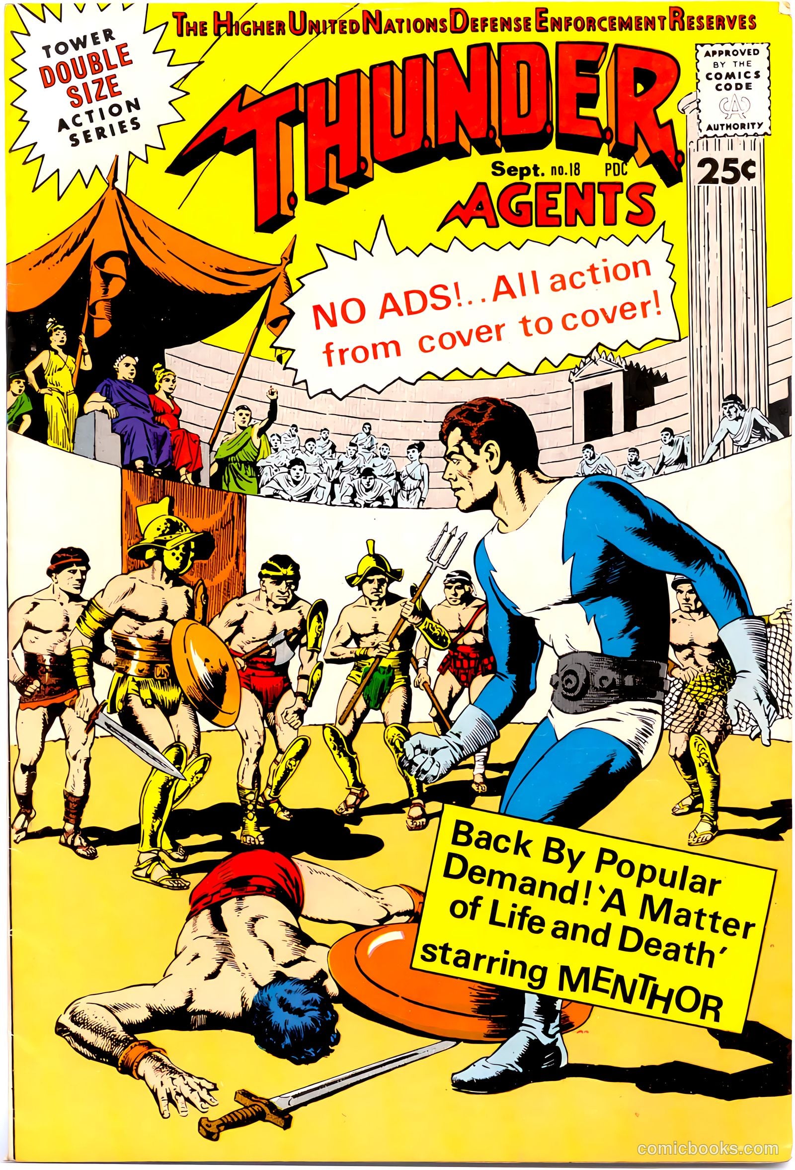 T.H.U.N.D.E.R. Agents #18 — page 1 of 52