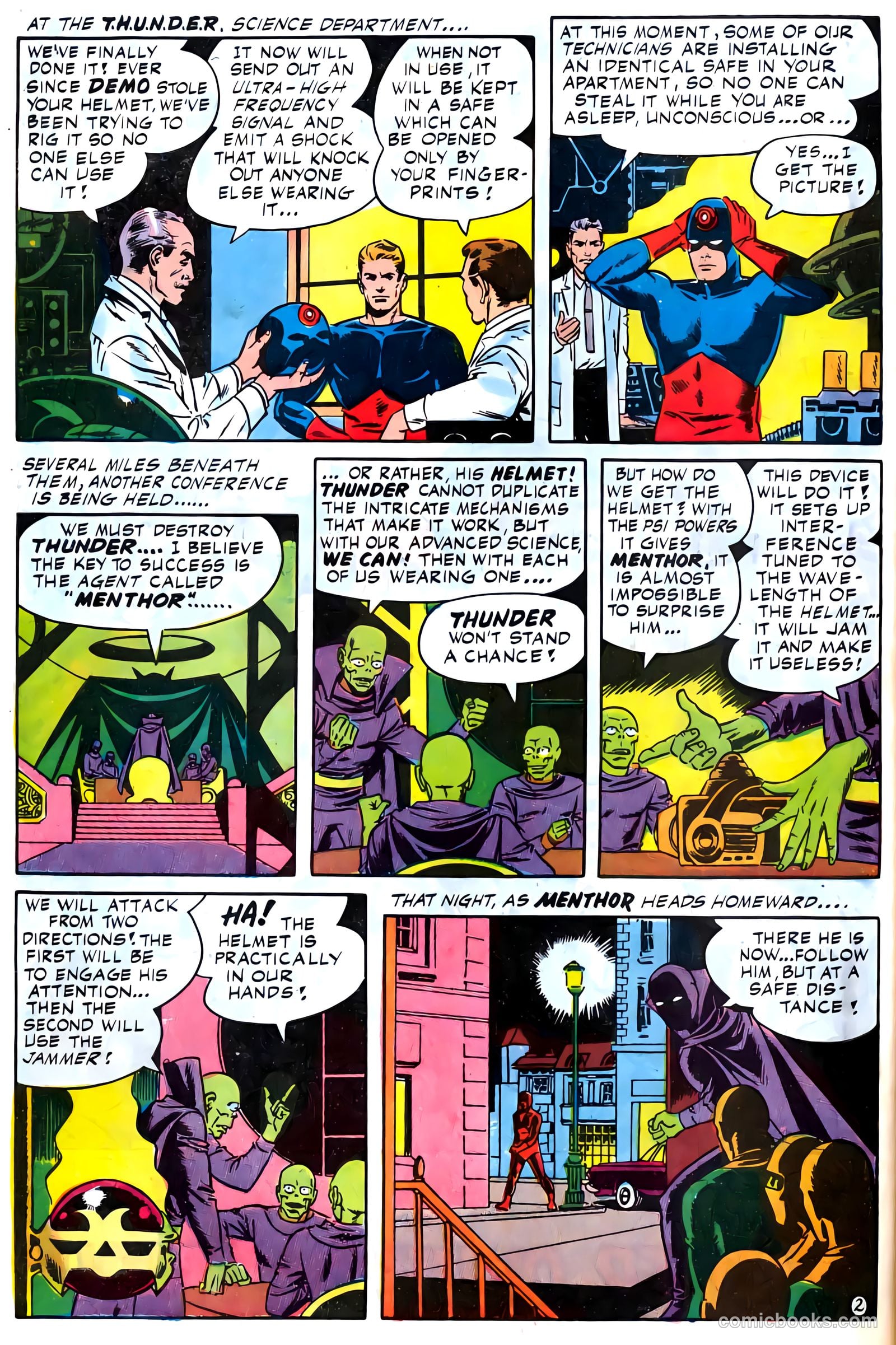 T.H.U.N.D.E.R. Agents #18 — page 44 of 52