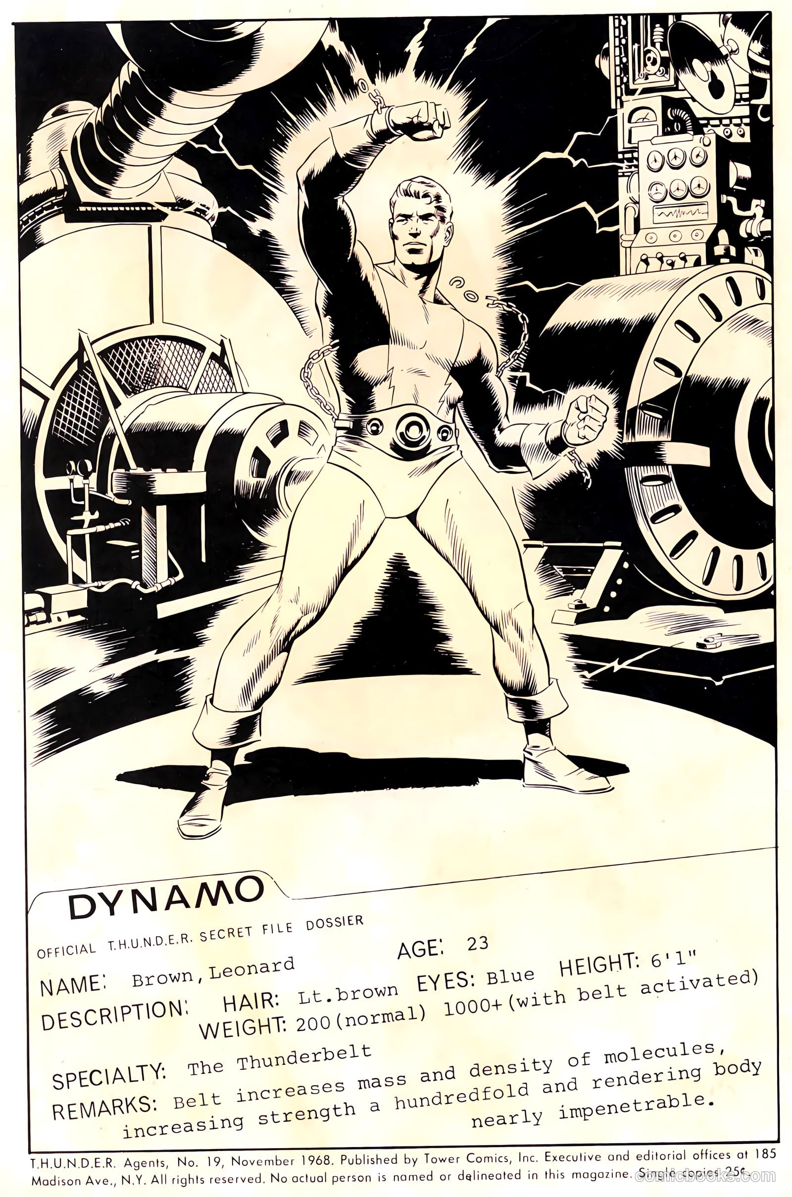 T.H.U.N.D.E.R. Agents #19 — page 2 of 52
