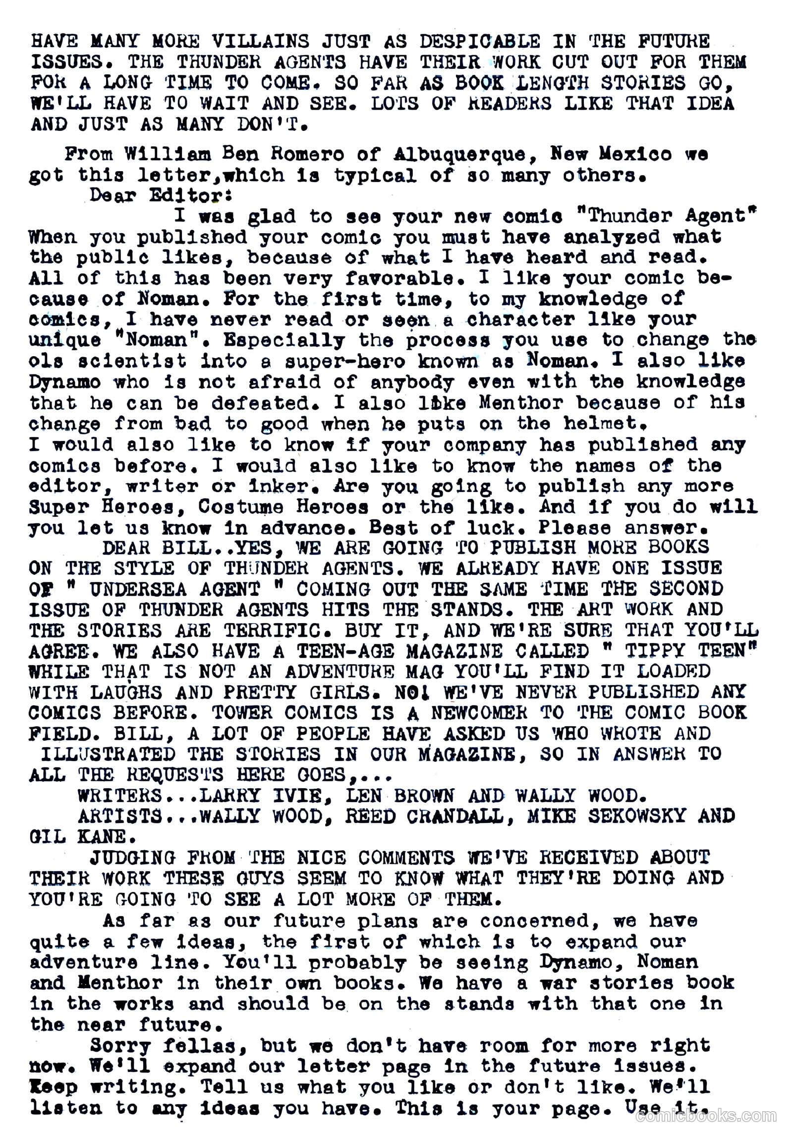 T.H.U.N.D.E.R. Agents #3 — page 43 of 68