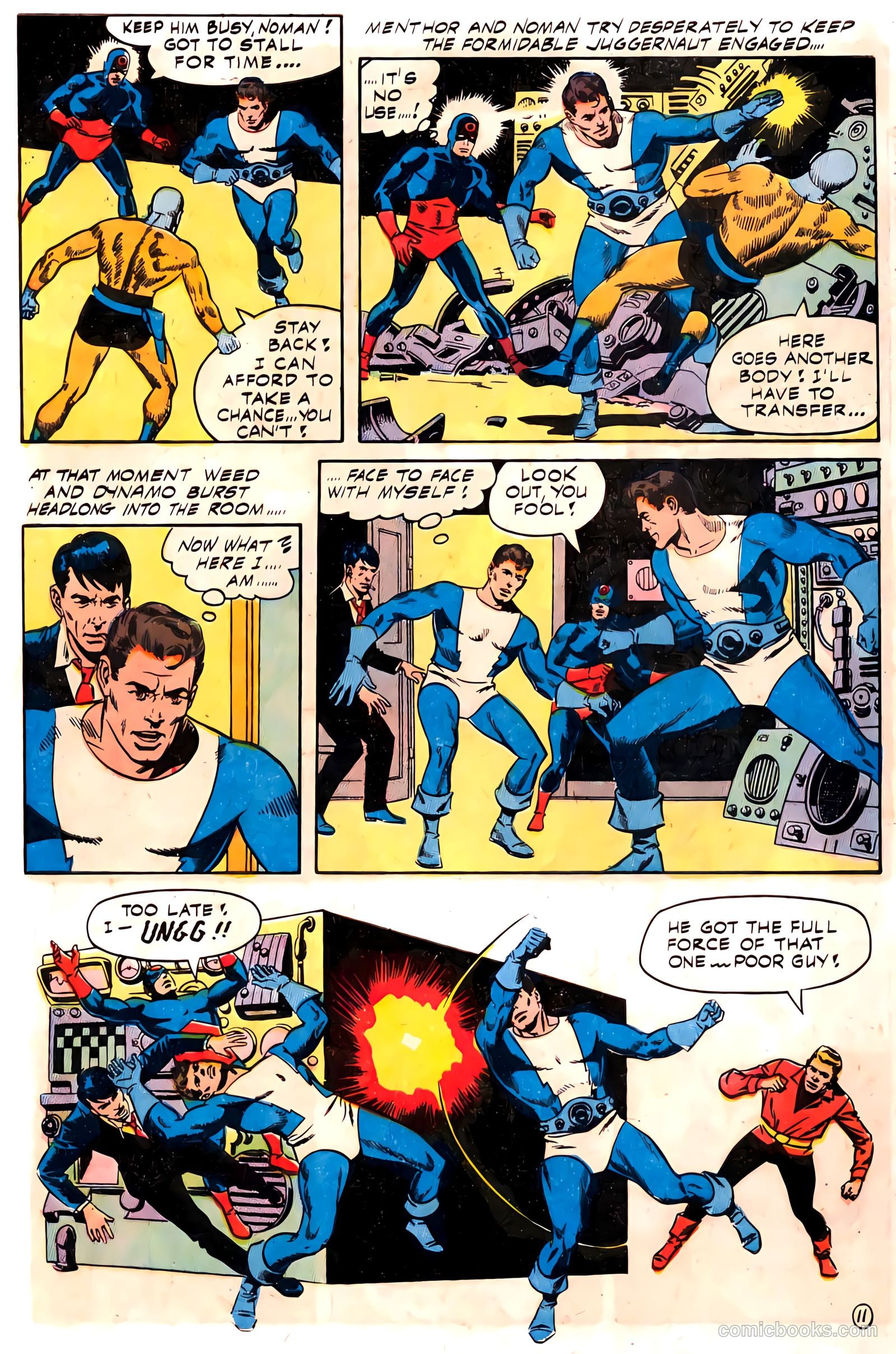 T.H.U.N.D.E.R. Agents #5 — page 62 of 68