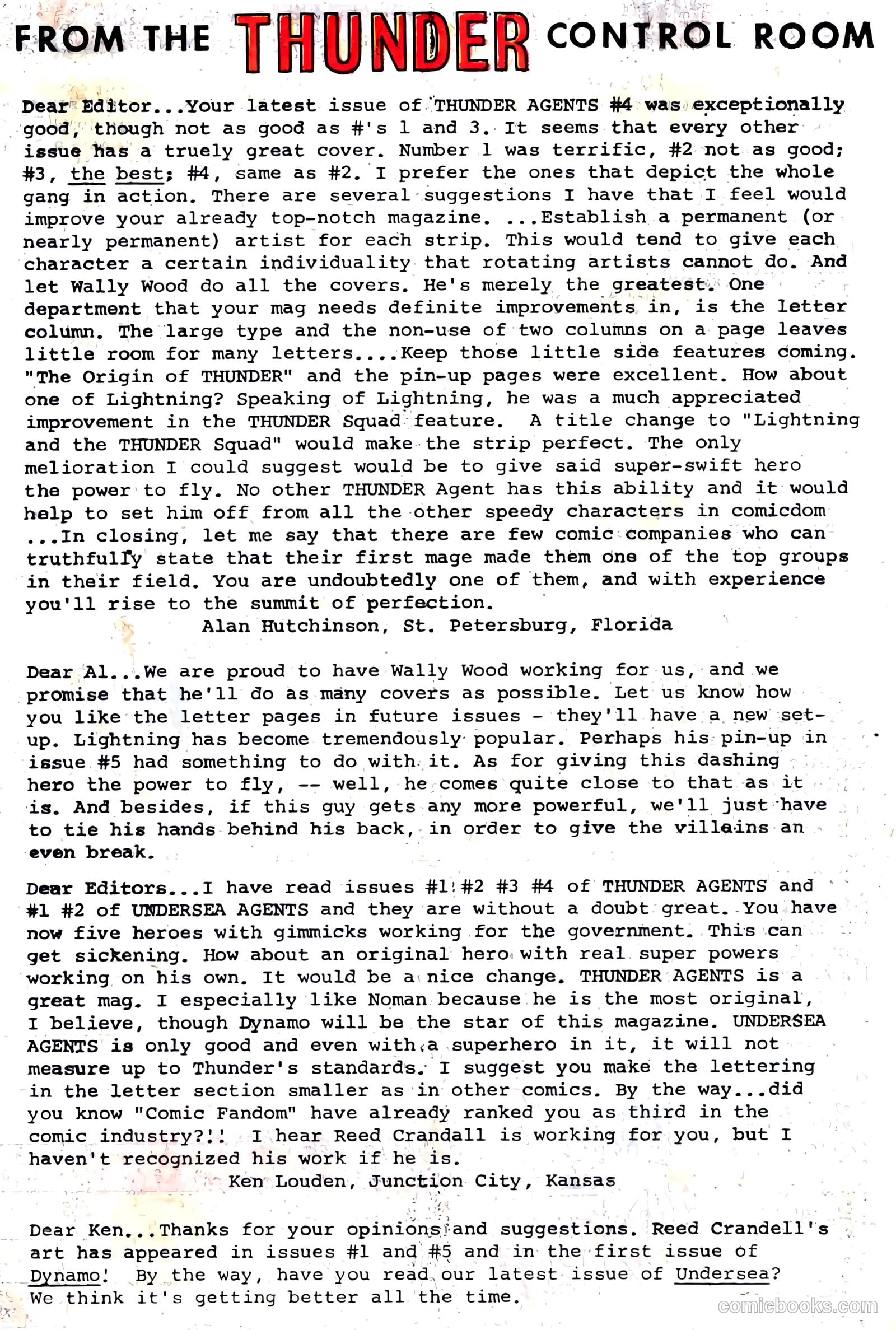 T.H.U.N.D.E.R. Agents #7 — page 43 of 68