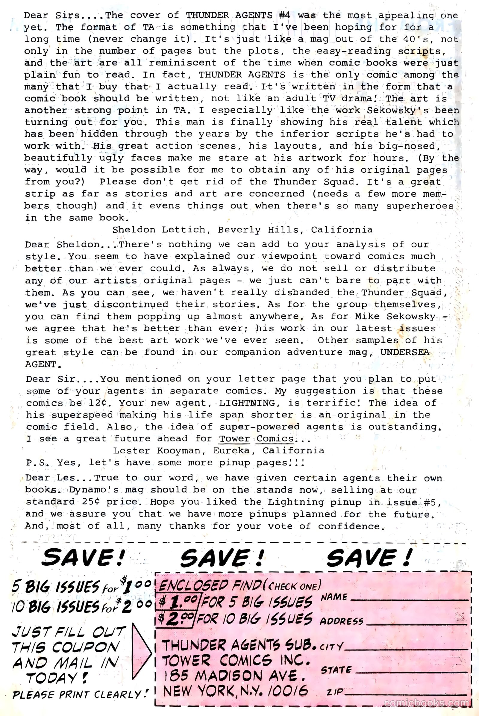 T.H.U.N.D.E.R. Agents #7 — page 44 of 68