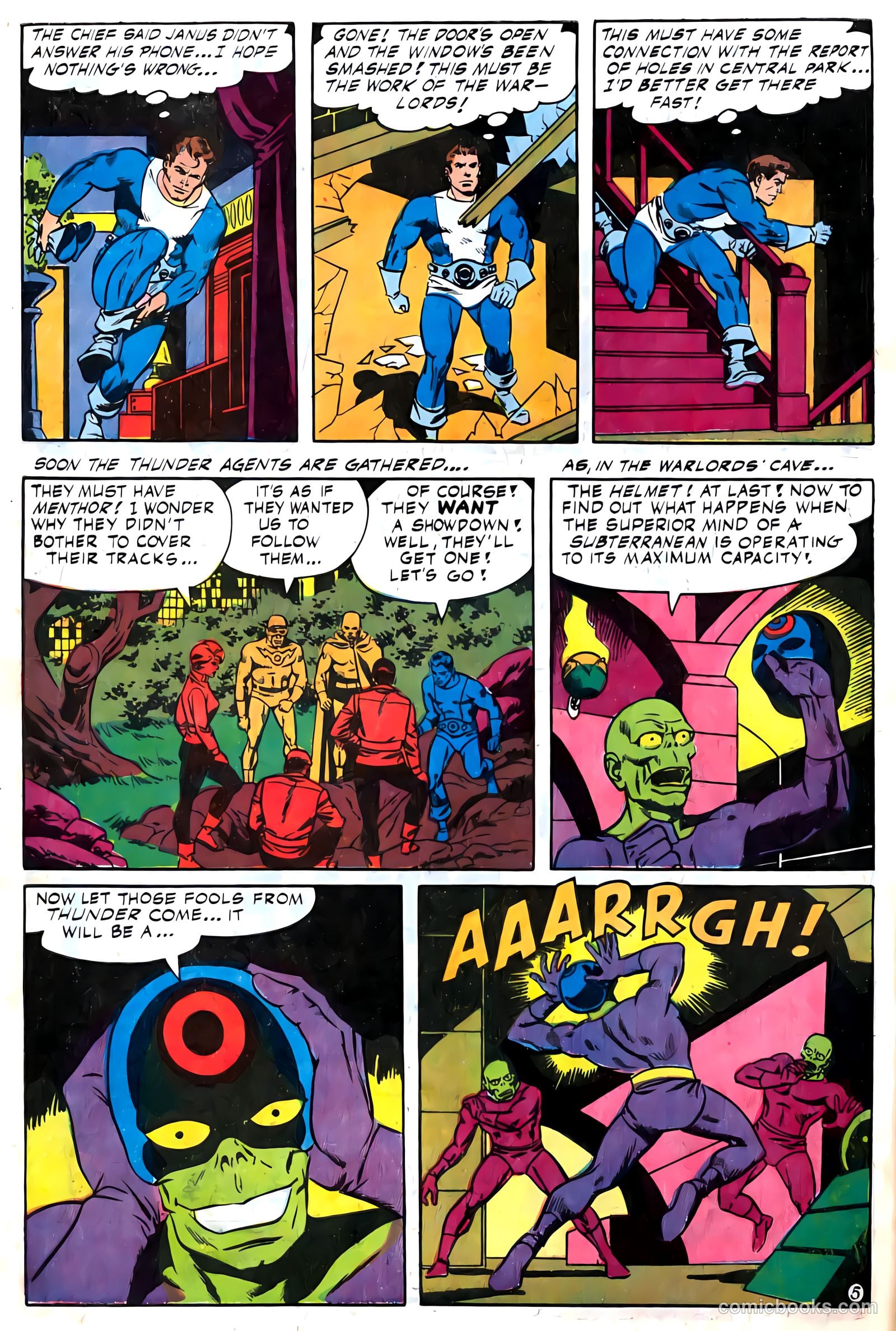 T.H.U.N.D.E.R. Agents #7 — page 60 of 68