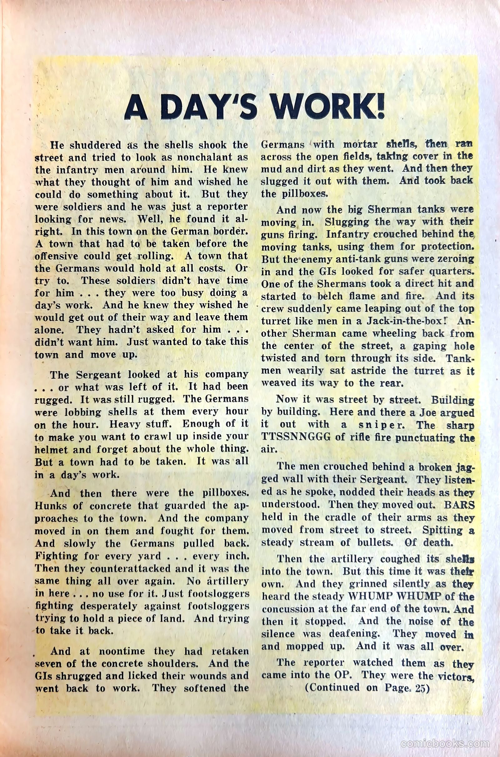 Battle Cry #18 — page 11 of 36