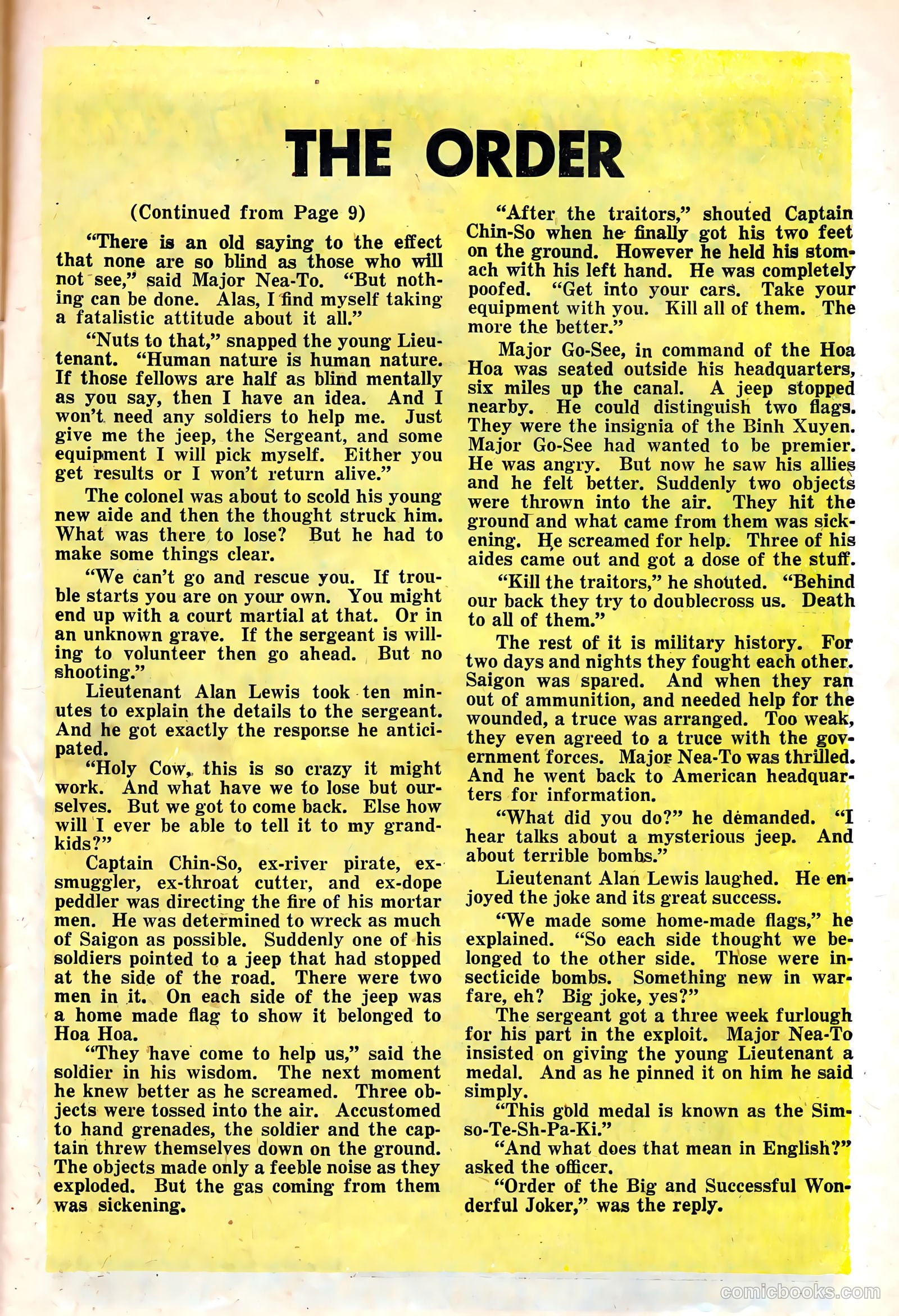 Battle Cry #20 — page 27 of 36