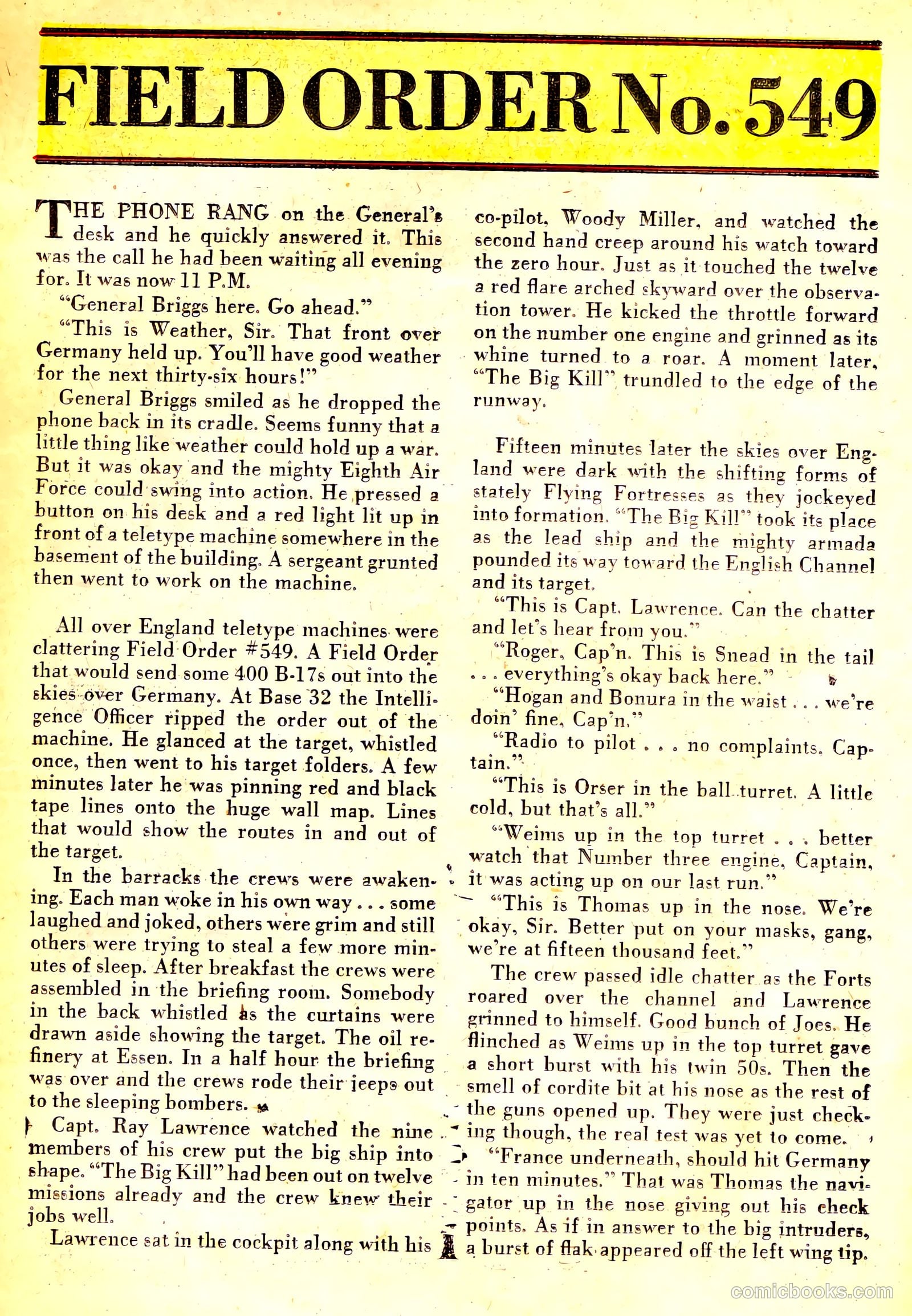 Battle Cry #3 — page 20 of 36