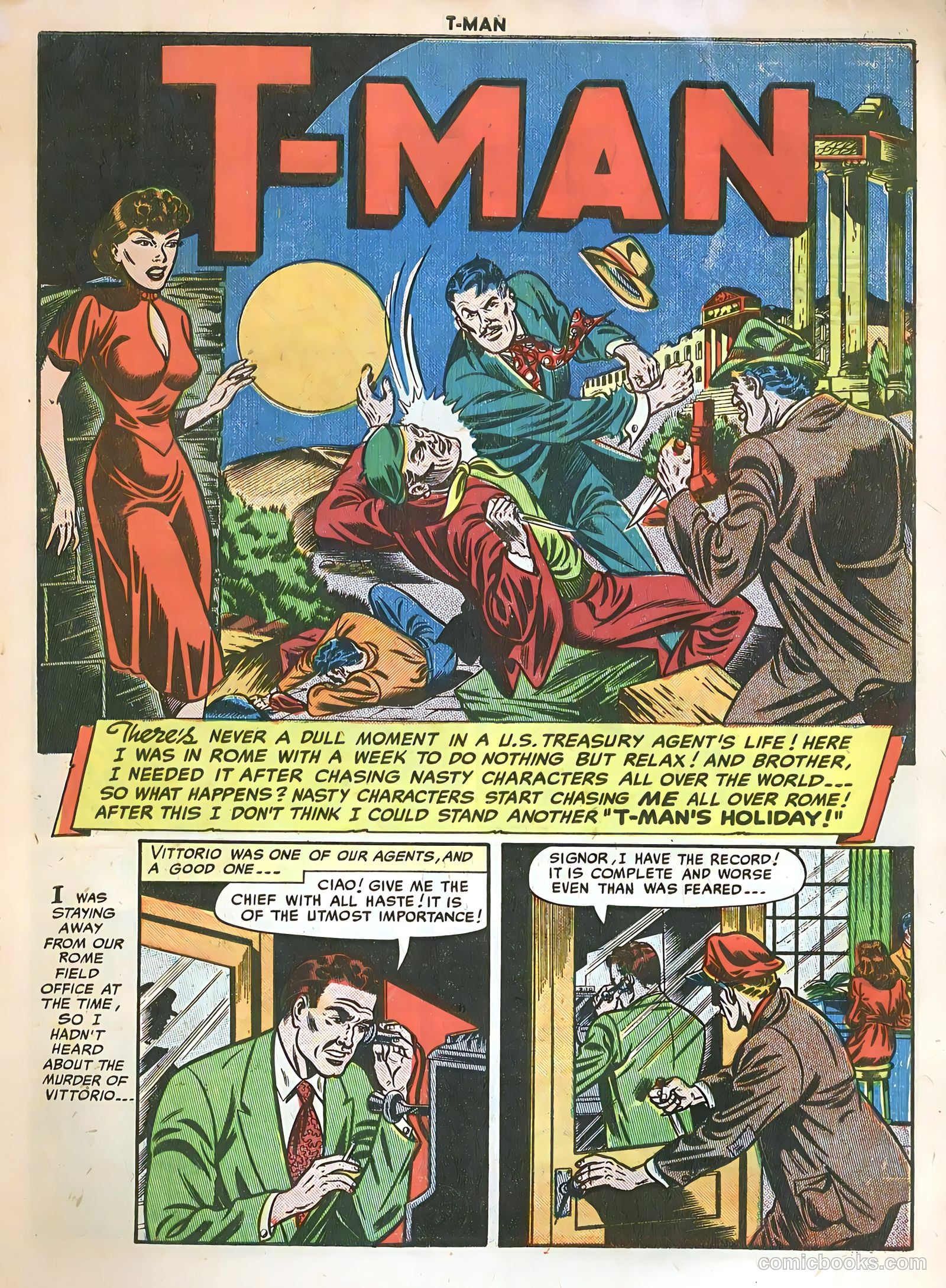 T-Man #1 — page 3 of 36