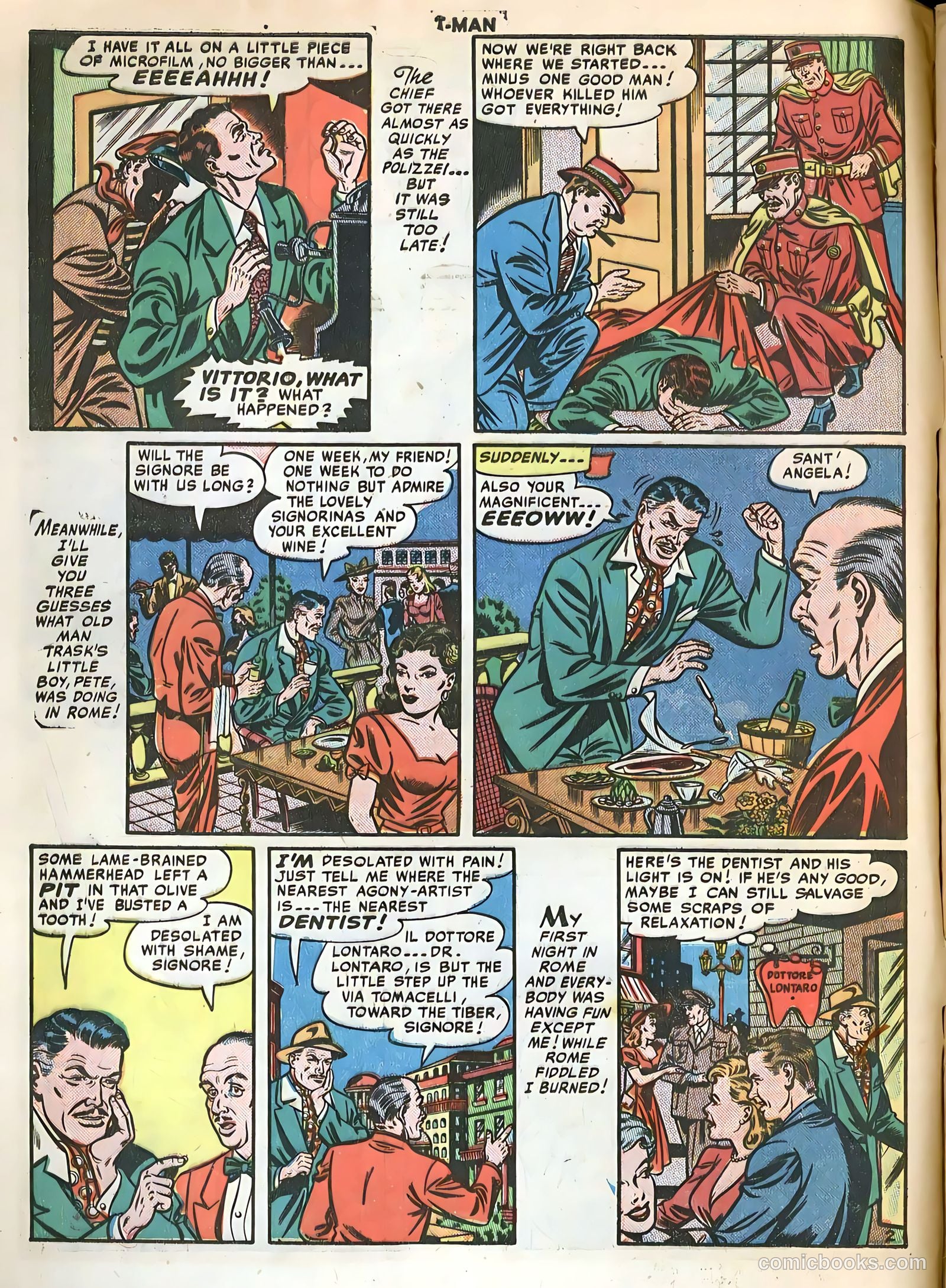 T-Man #1 — page 4 of 36